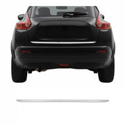 2011-2017 Nissan Juke Rear Trunk Molding Trim Brushed Stainless Steel Silver