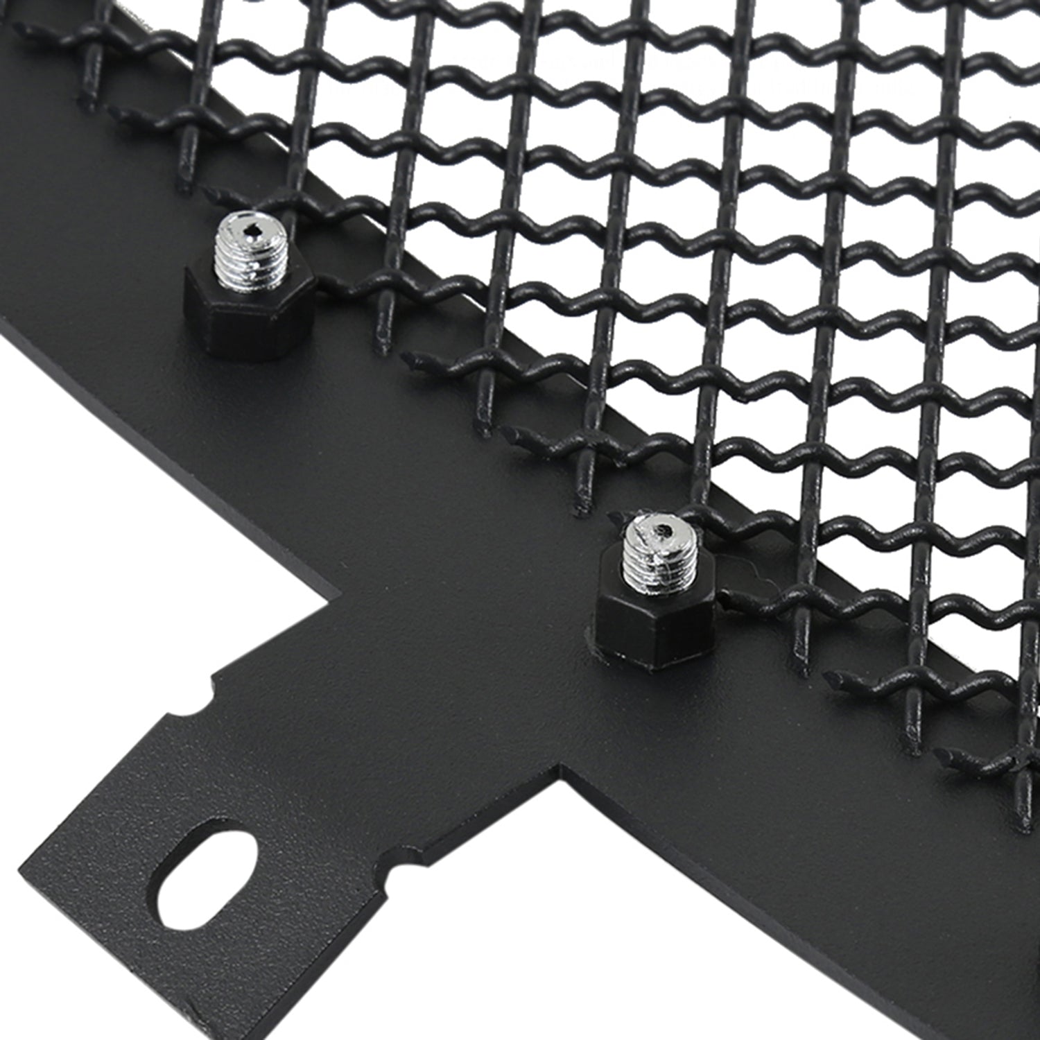 2014-2015 GMC Sierra 1500 Rivet Style Black S.Steel Mesh Grille Insert