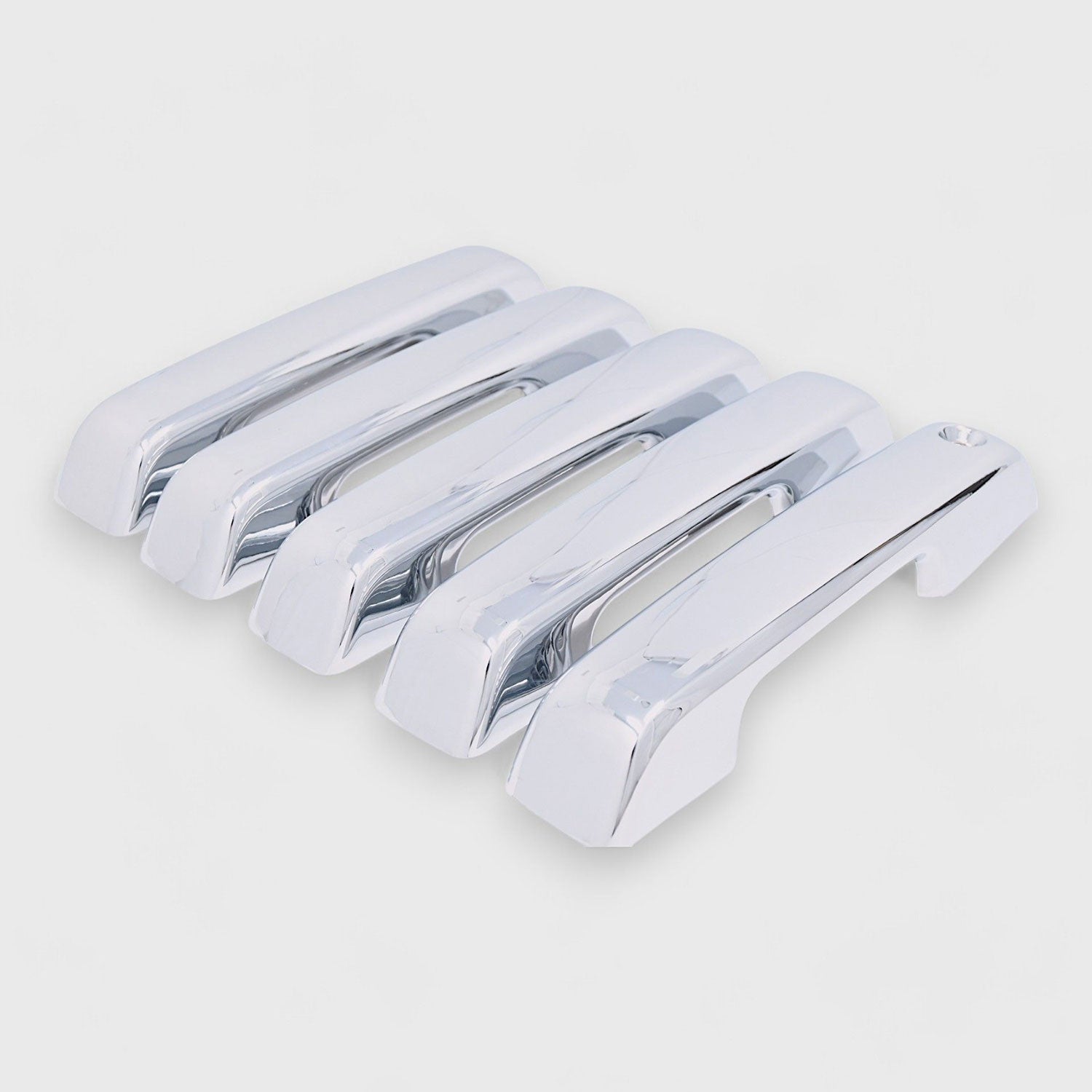 2021-2024 Ford Bronco Door Handle Cover Chrome 5Pcs ABS Plastic