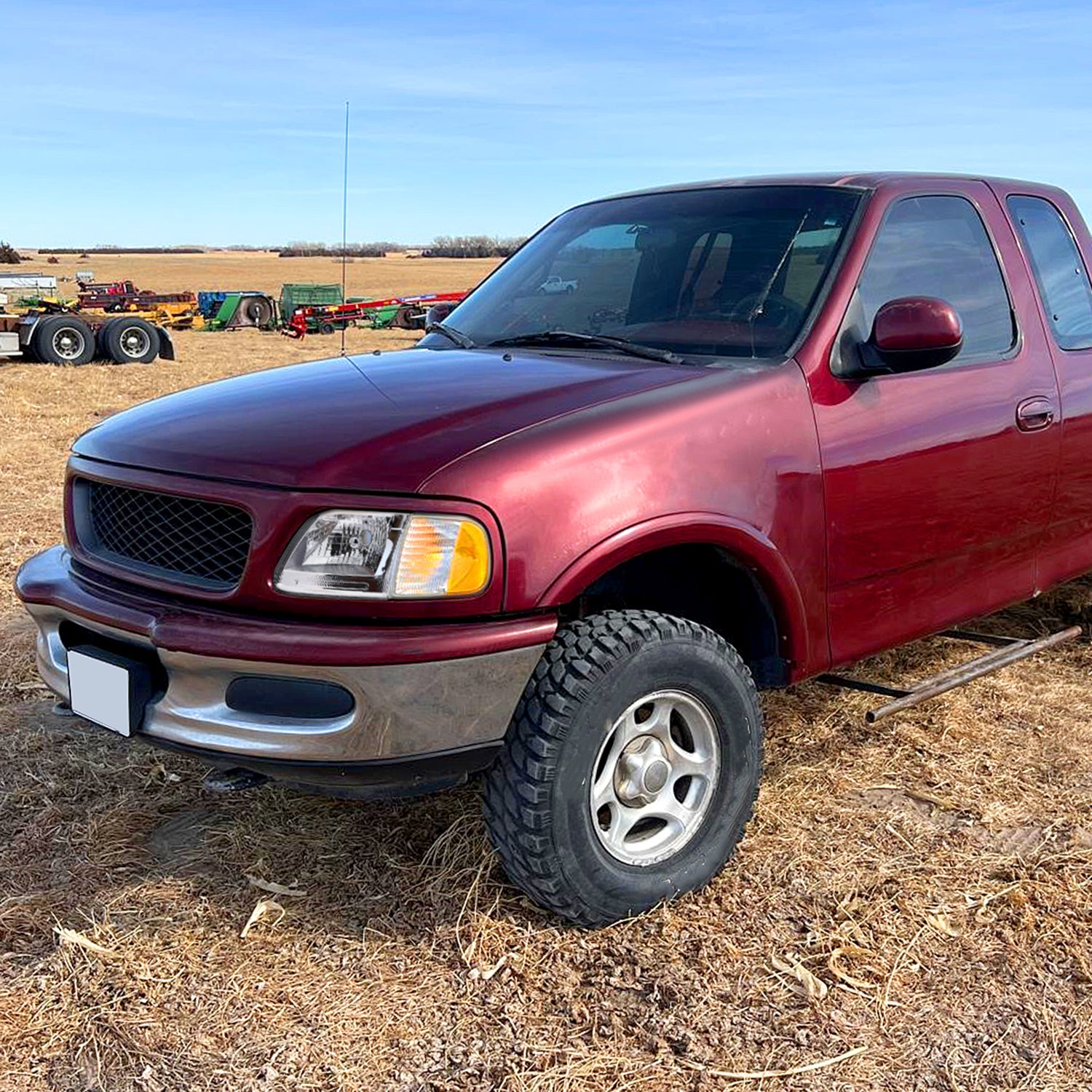 1997-2004 Ford F-150/Expedition Factory Style Crystal Headlights Chrome/Clear