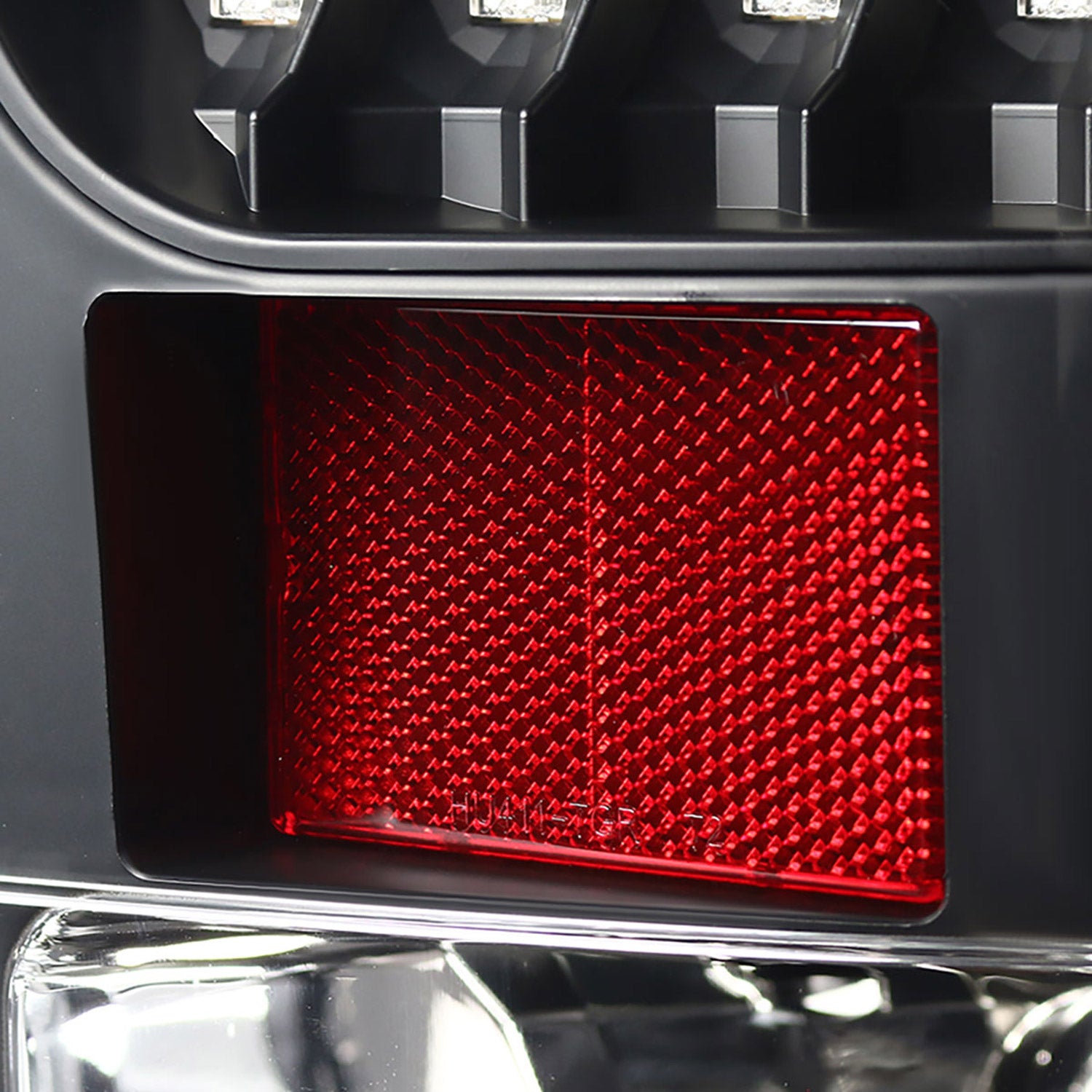 2007-2013 GMC Sierra 1500 2500HD 3500HD LED Tail Lights - V2 Matt Black