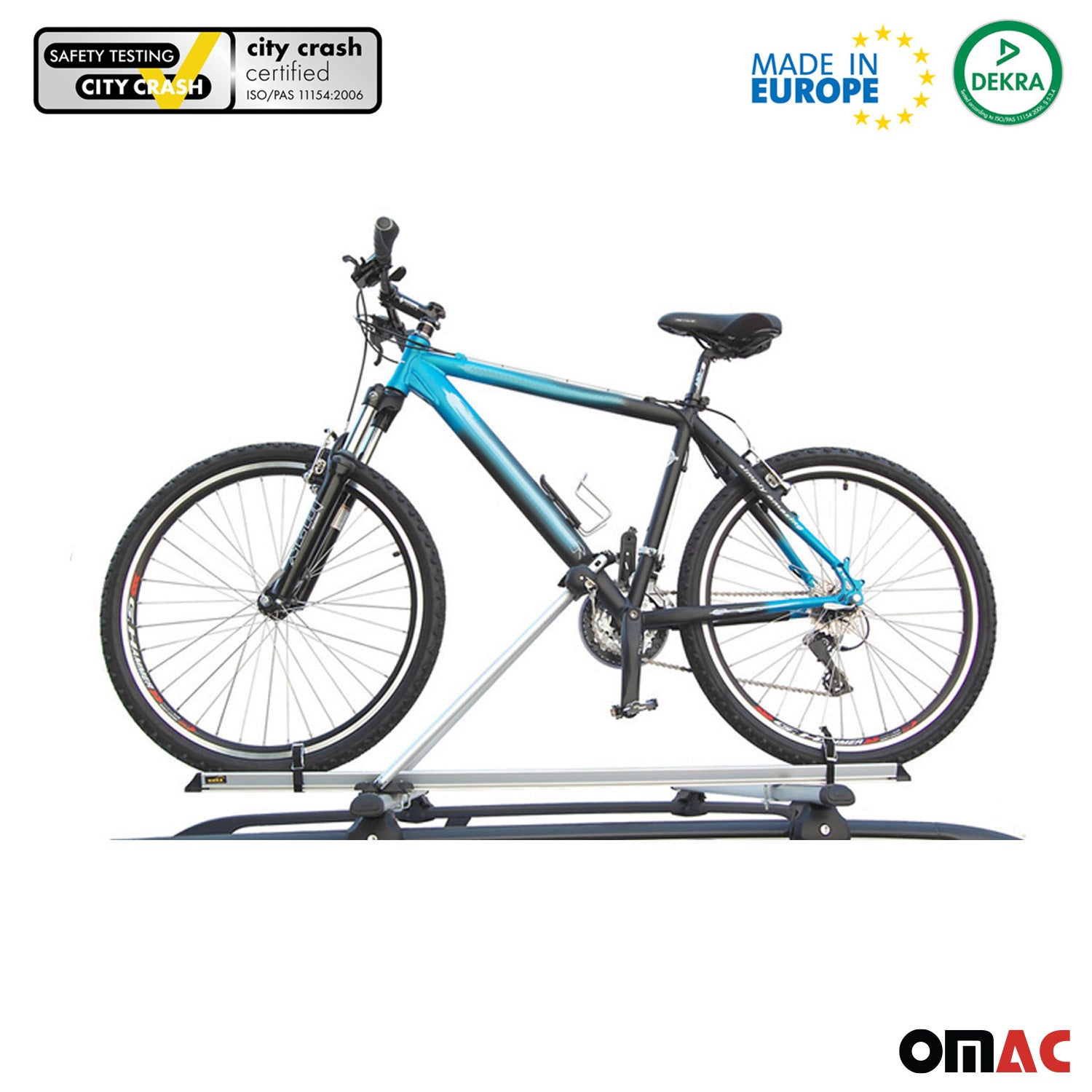 Pro Bike Carrier Roof Mount Aluminum Steel Bicycle Rack Cycling Car Truck SUV