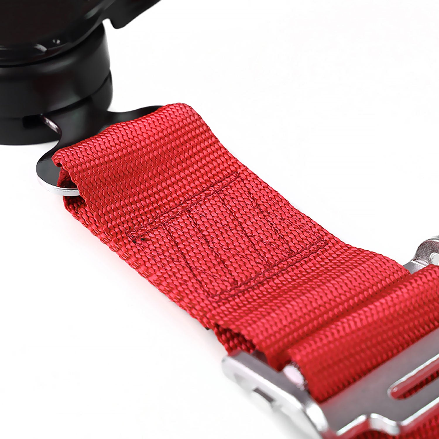 Universal Red 4 Point Quick Release Camlock Racing Seat Belt Safety Harness