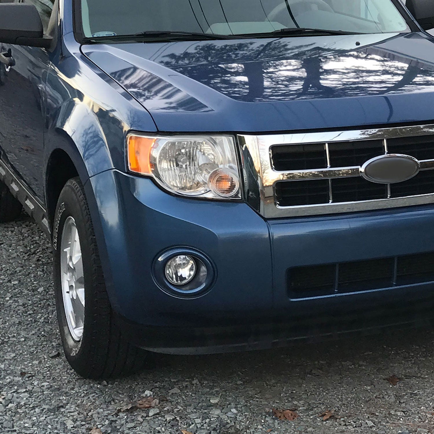 2005-2007 Ford Escape/ 2000-2004 Focus SVT H10 Fog Lights Kit Chrome/Clear Lens