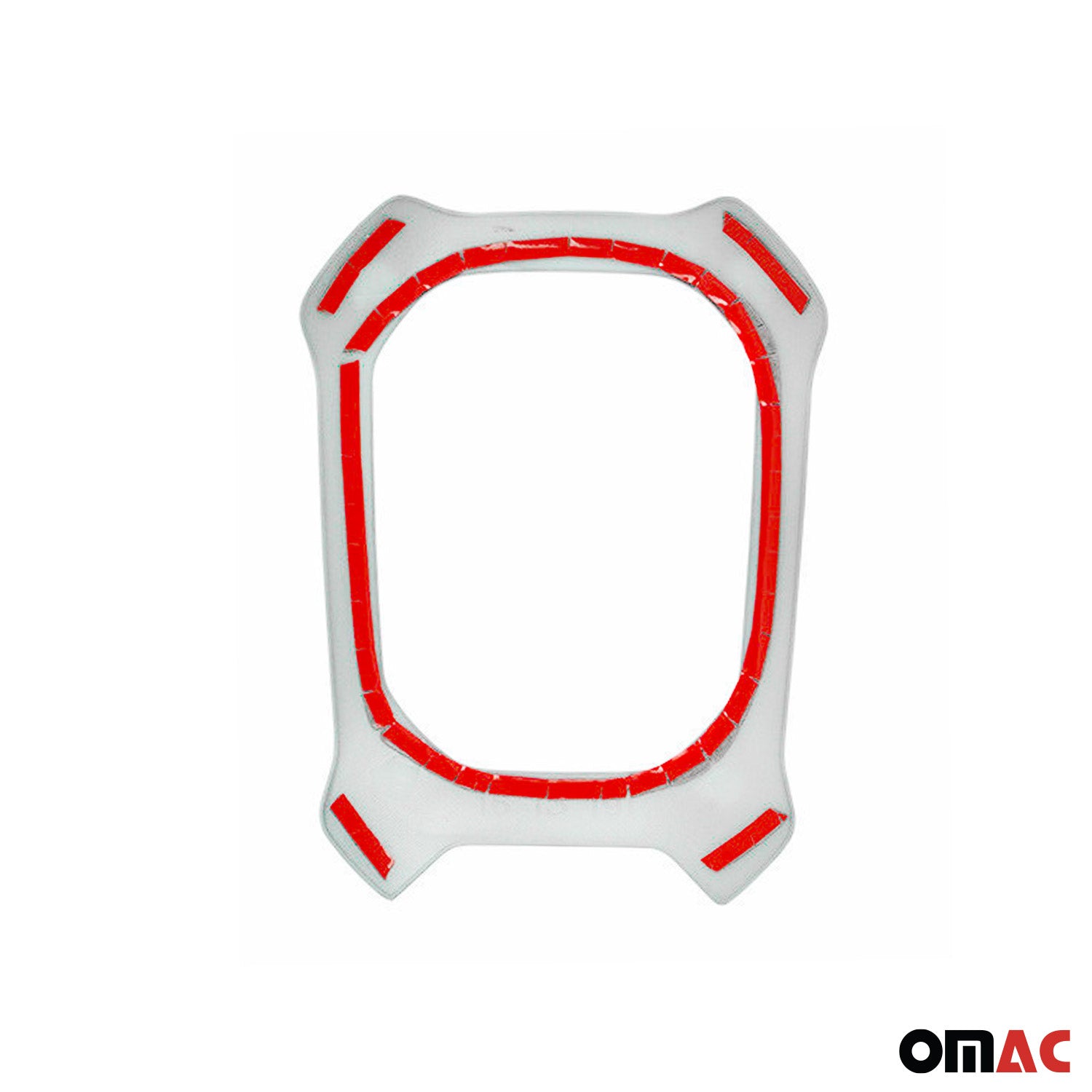 2015-2024 Jeep Renegade Gear Shift Knob Frame Silver Chrome 1Pc