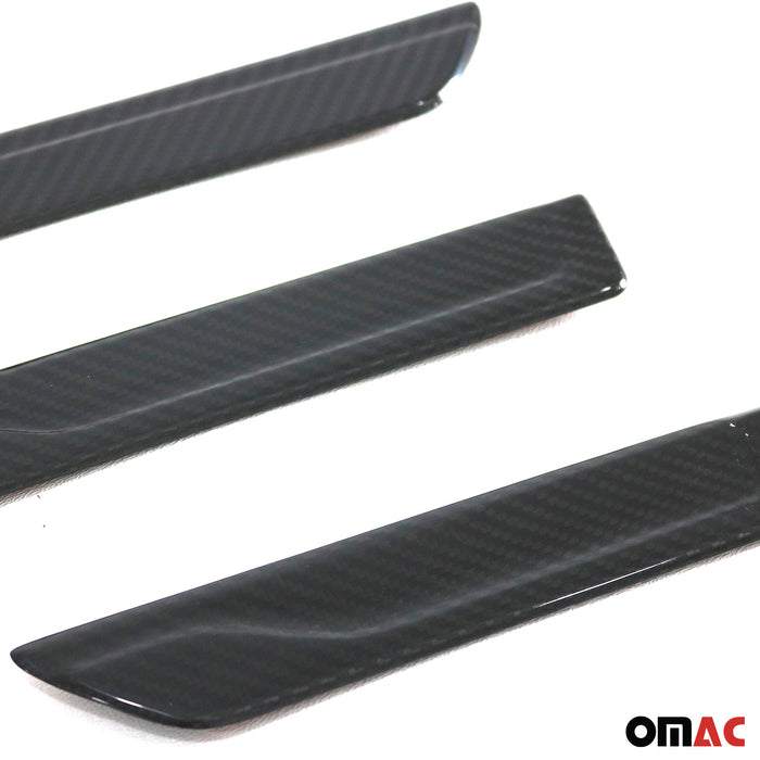 Door Sill Scuff Plate Scratch Protector for Hyundai Elantra 2021-2024 Carbon