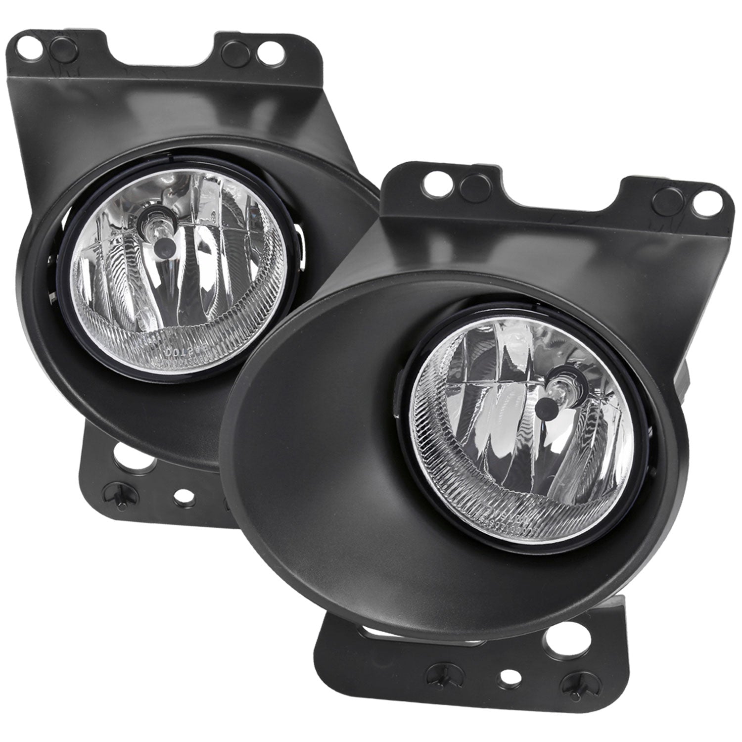 2006-2008 Ford F-150/ Lincoln Mark LT H10 Fog Lights Kit Chrome/Clear Lens