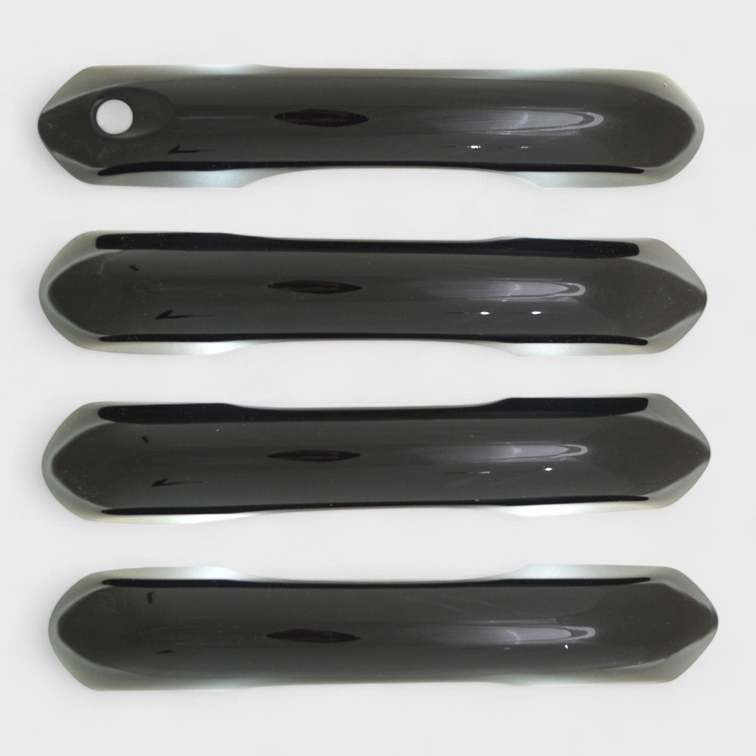 2020-2025 Ford Explorer Door Handle Cover Gloss Black 4Pcs ABS Plastic