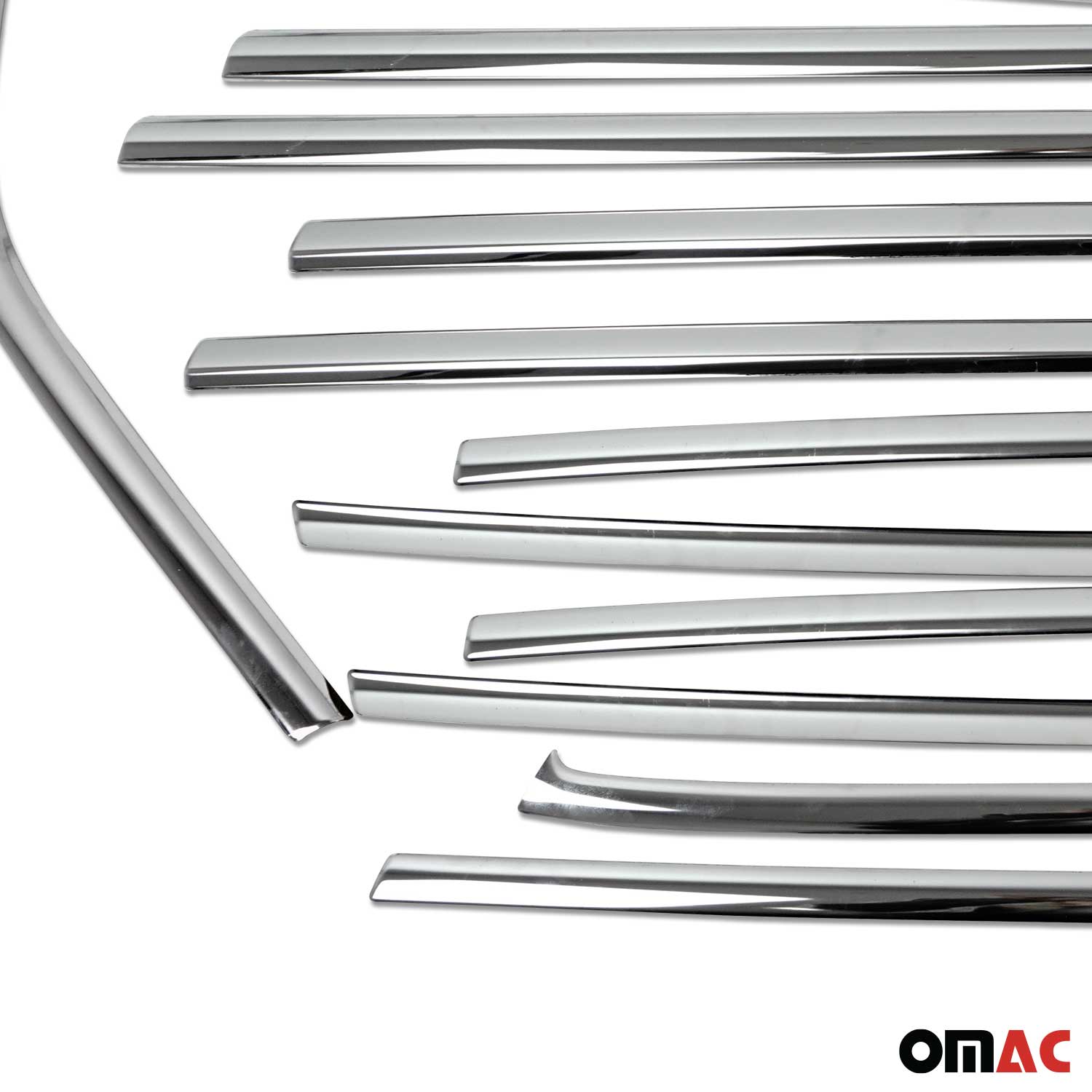 2013-2019 Ford Escape Window Molding Trim Streamer Stainless Steel 18x