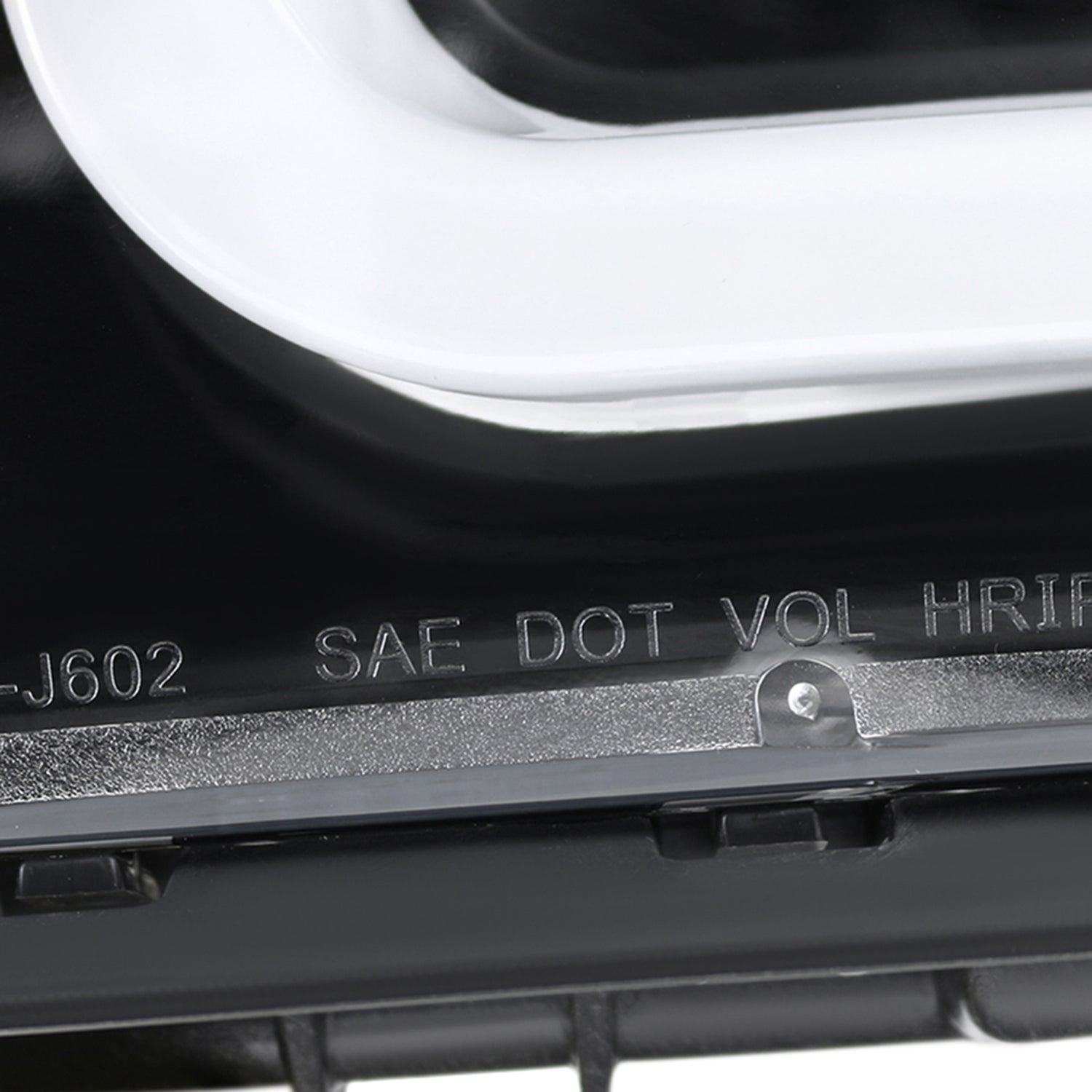 2014-2015 Chevy Silverado 1500 LED U-Bar Headlights LED Signal Lights Black