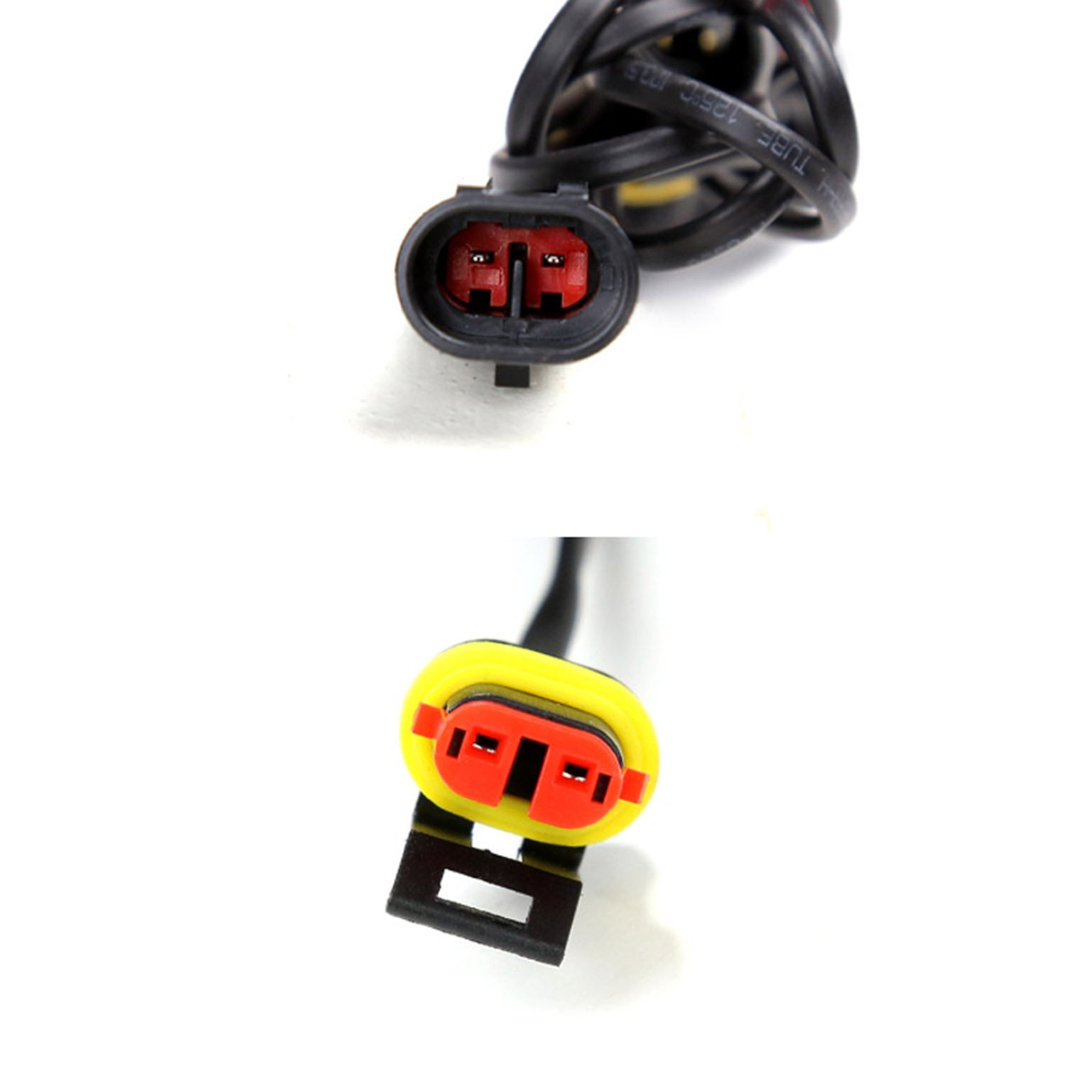 2015-2017 Ford Mustang Black ABS Mesh Grille w/ Dual Integrated LED Bar