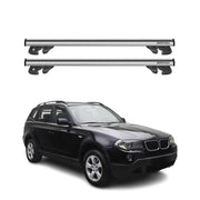 2004-2010 BMW X3 E83 Roof Rack Cross Bars Silver