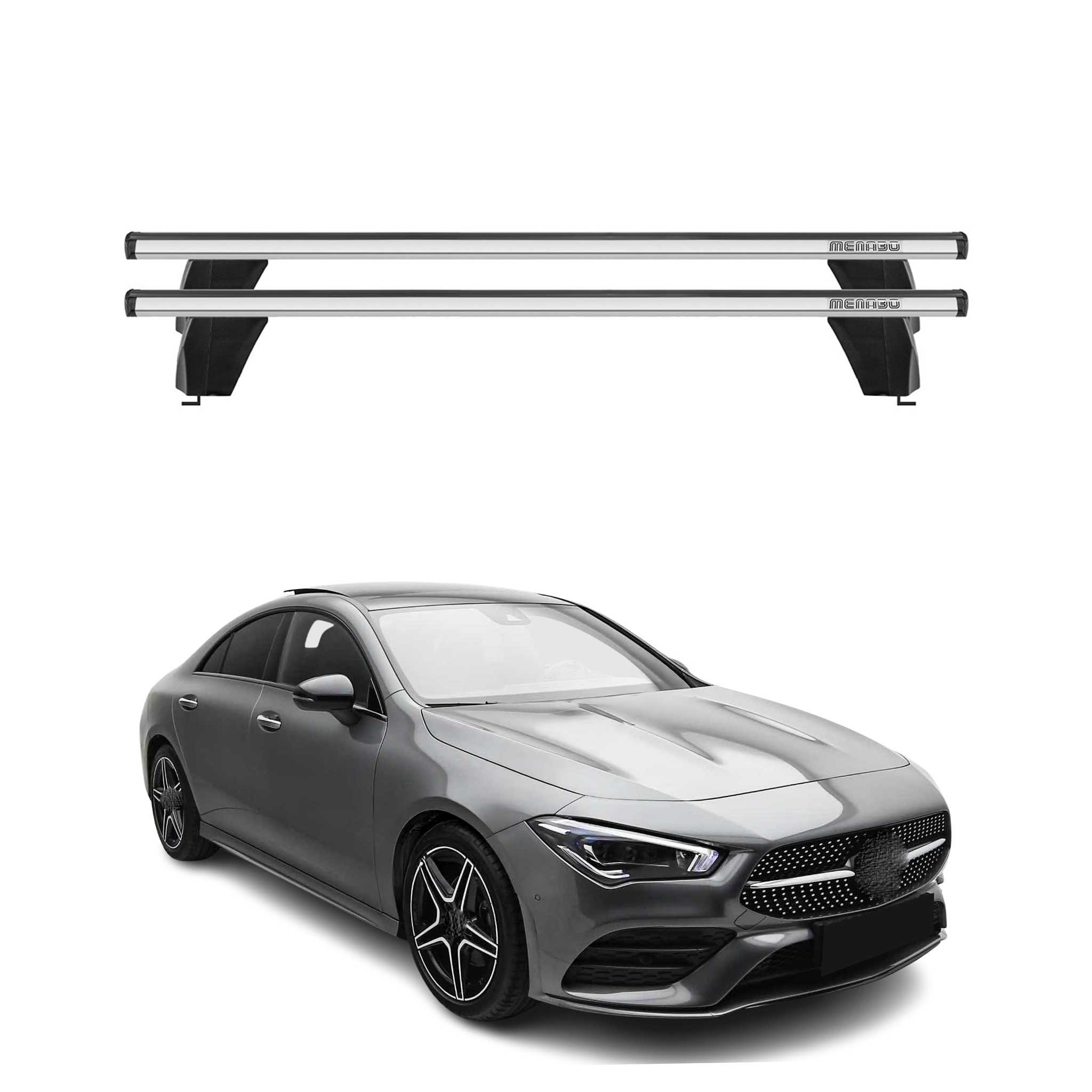 2020-2025 Mercedes CLA C118 Roof Rack Cross Bars Silver