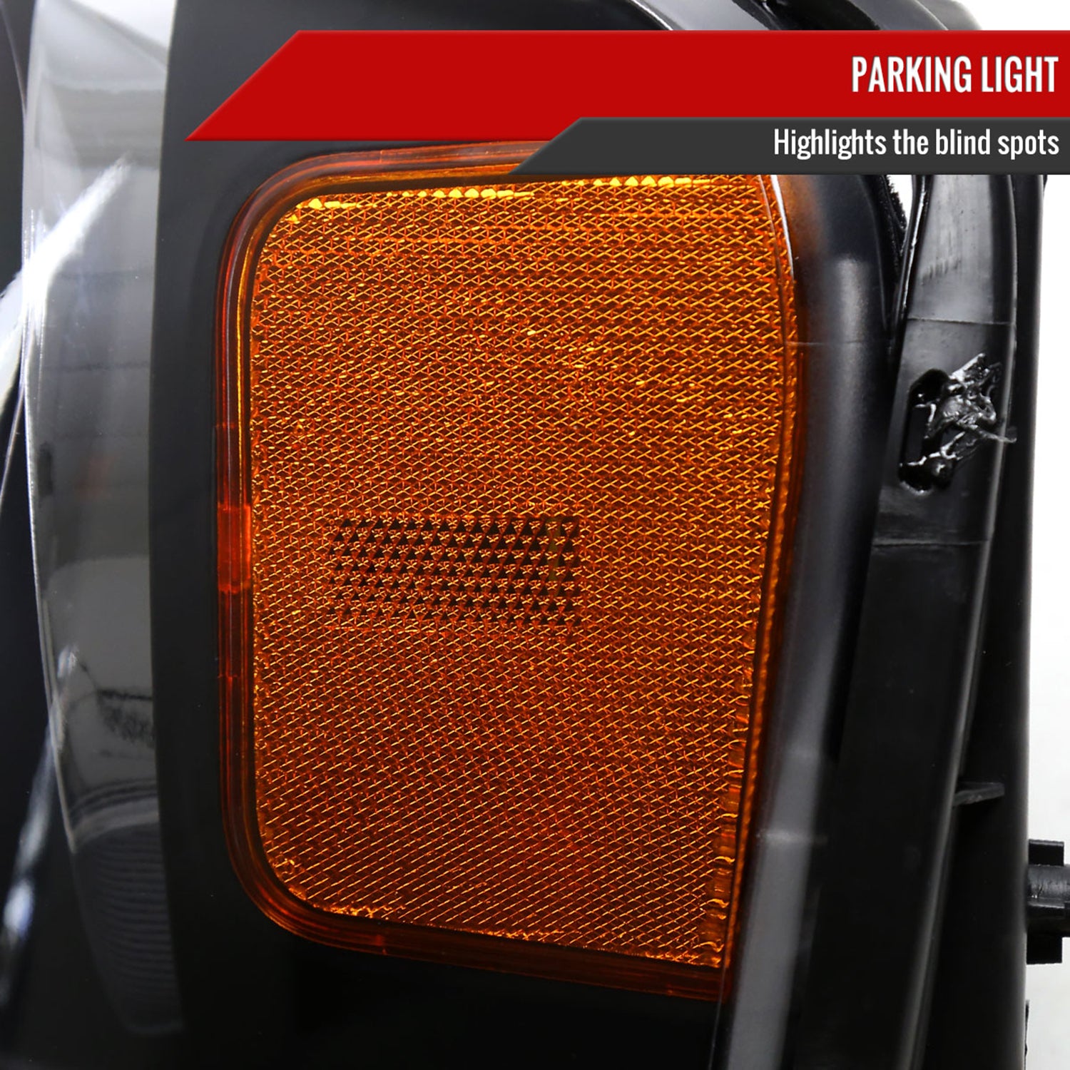 2004-2008 Ford F-150/ 2006-2008 Lincoln Mark LT Factory Headlights Matt Black