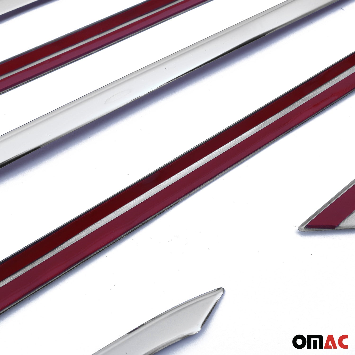 2021-2025 Hyundai Elantra SD Window Molding Trim Streamer Stainless Steel 12 Pcs