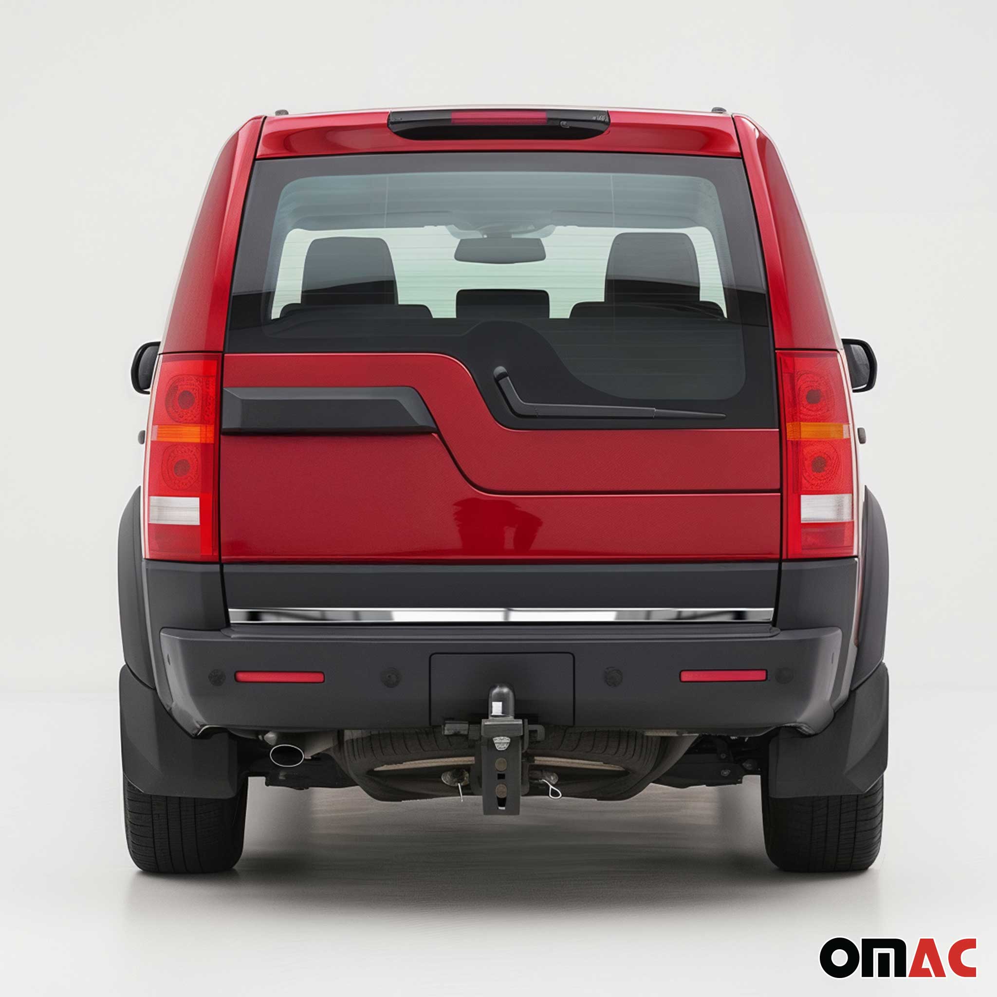 2005-2009 Land Rover LR3 Rear Trunk Molding Trim Stainless Steel Silver 1Pc