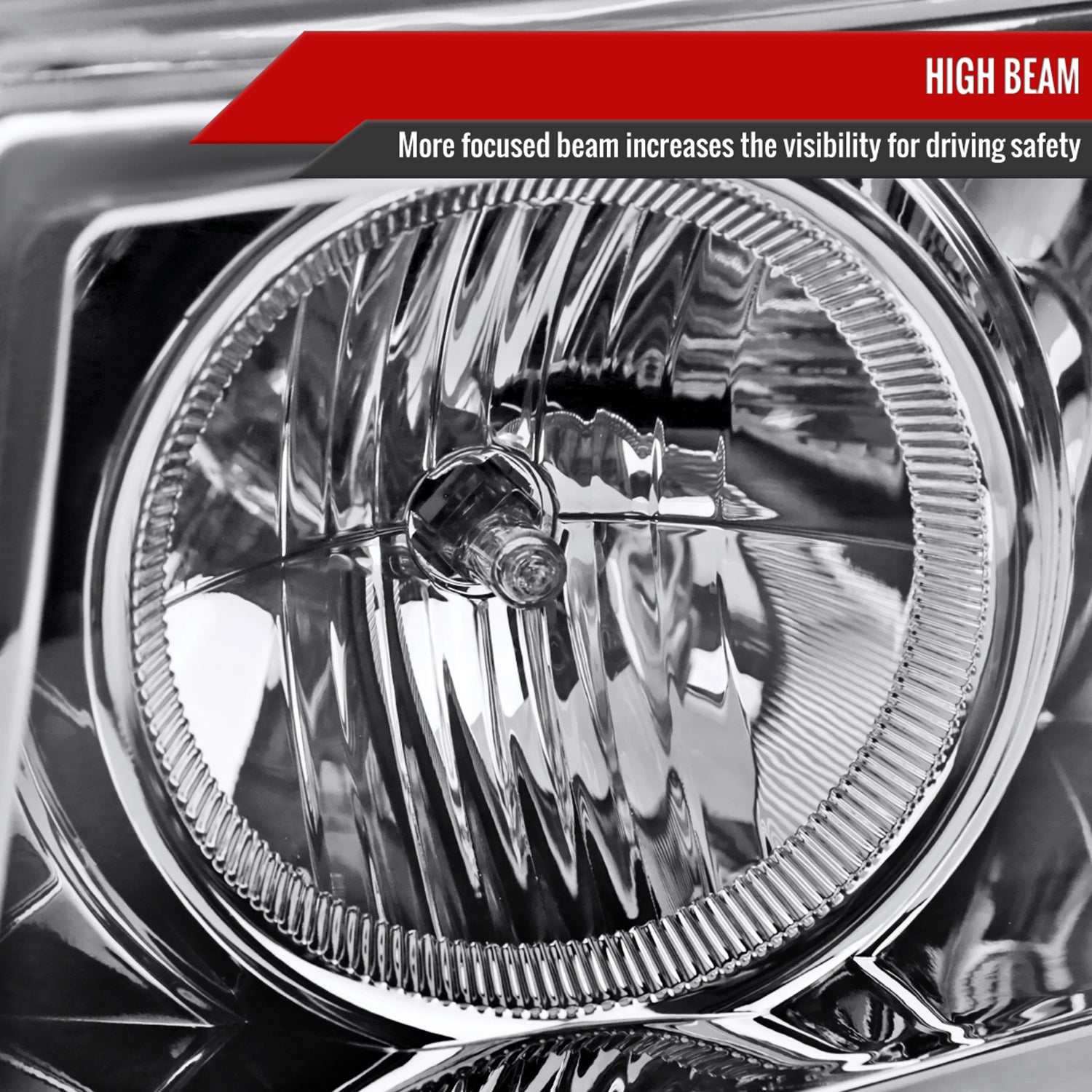 2004-2012 Chevy Colorado/GMC Canyon LED Headlights&Corner Lamp Chrome