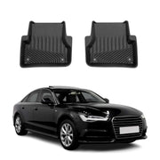 2012-2018 Audi A6 S6 Premium Floor Mats Liners Second Row Rear