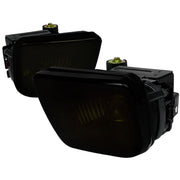 1996-1998 Honda Civic H3 Fog Lights Kit Chrome Housing/Smoke Lens