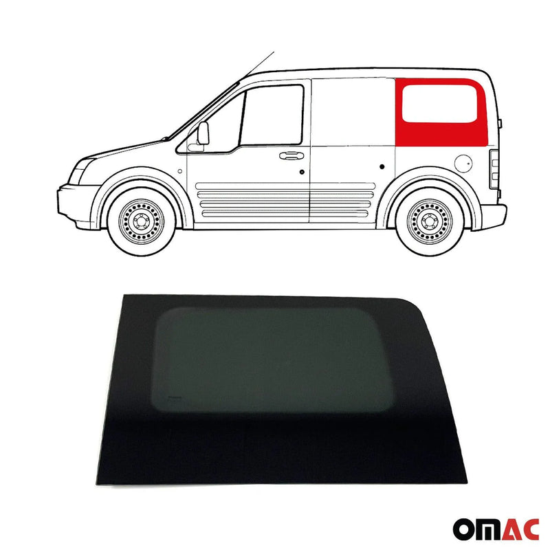 2010-2013 Ford Transit Connect Window Glass Rear Left Side L1 L2 Black