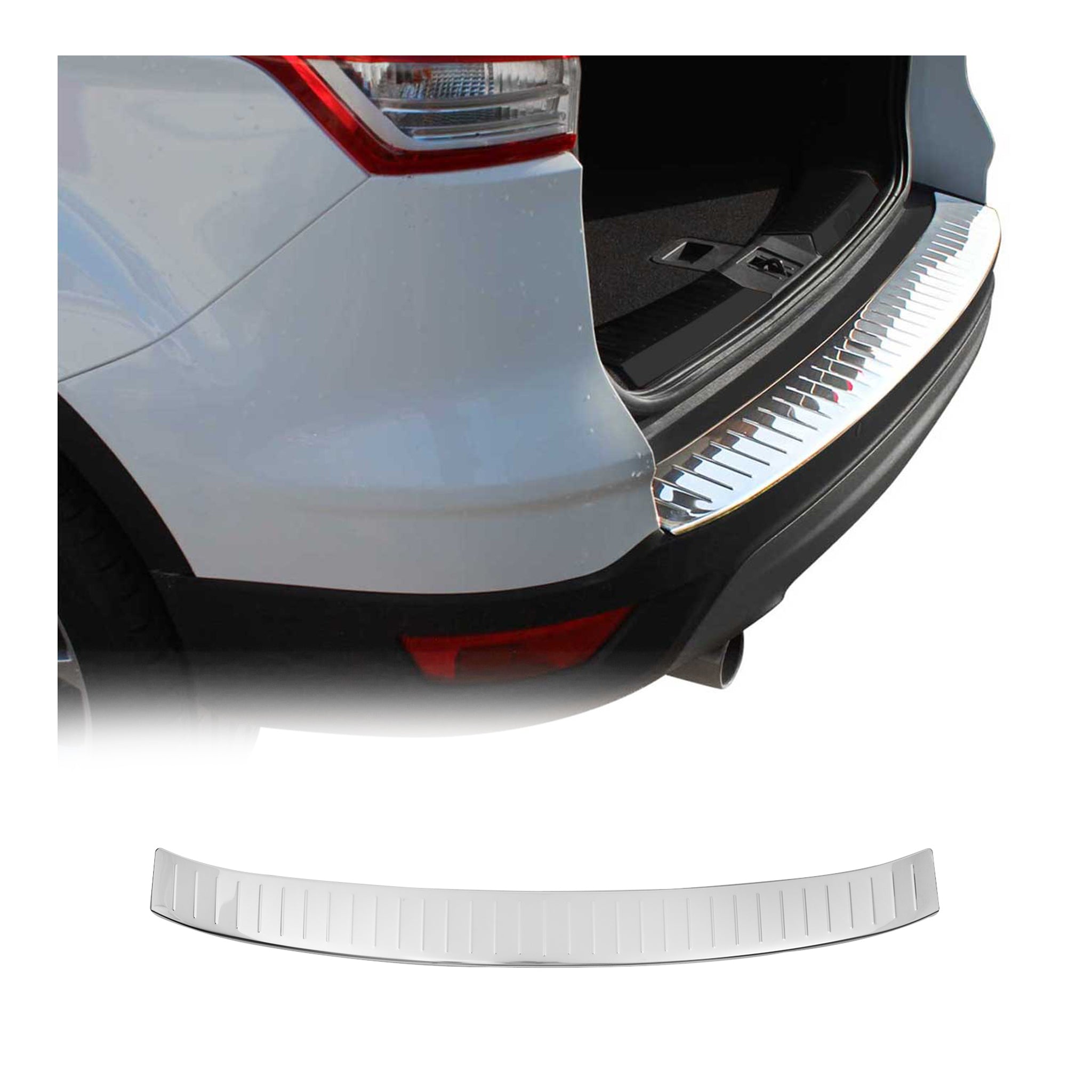 2013-2019 Ford Escape Rear Bumper Guard Stainless Steel Glossy