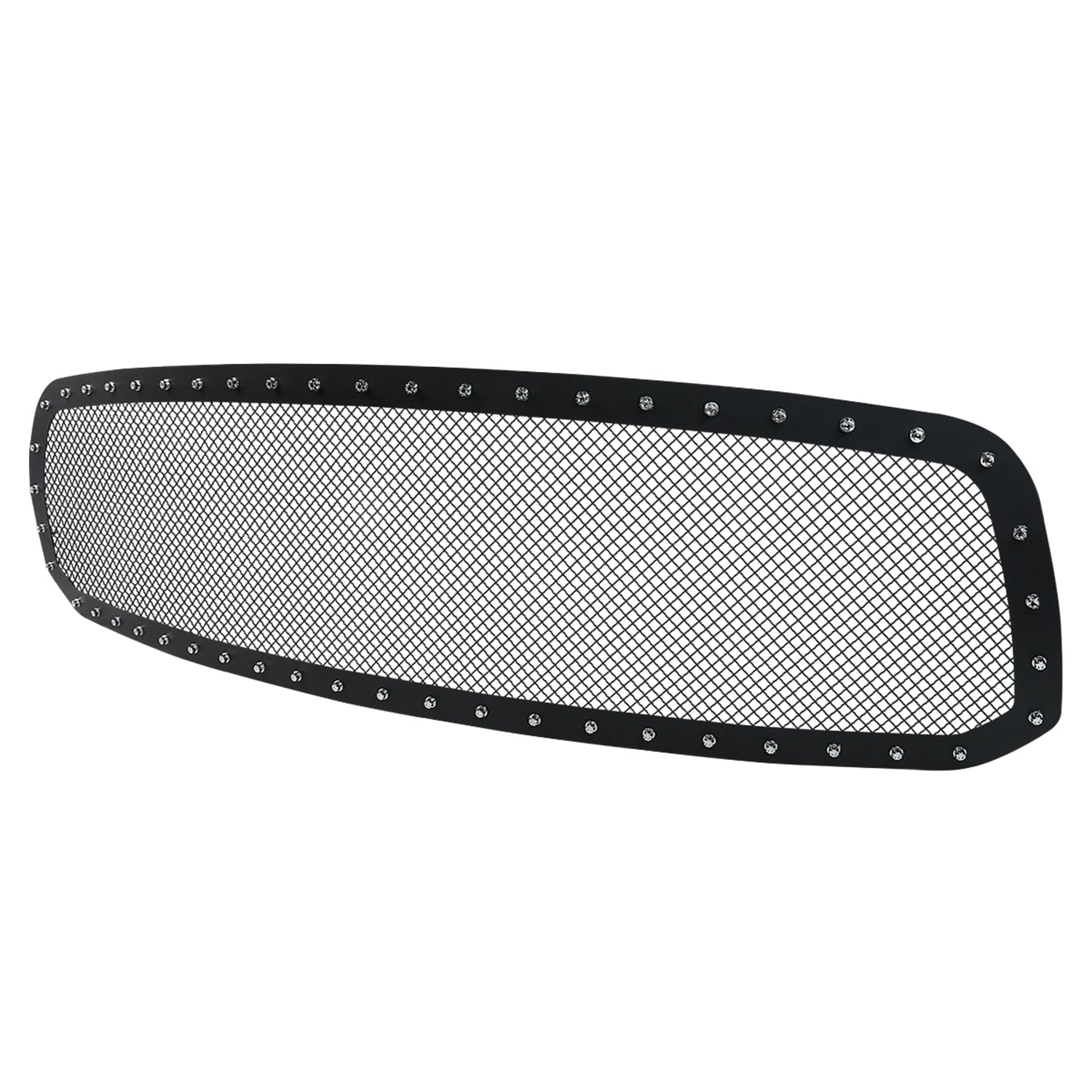 2013-2018 RAM 1500 1500 Rivet Style Black Stainless Steel Mesh Grille Insert