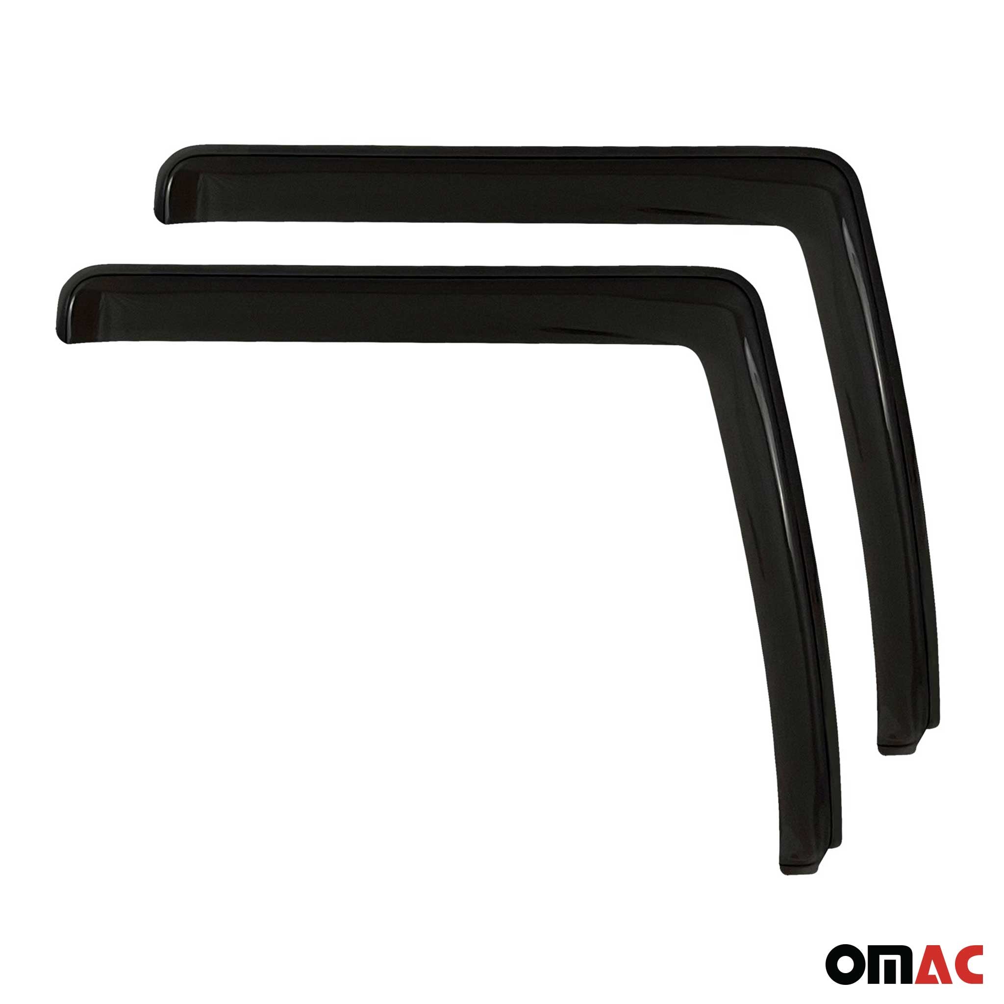 2003-2006 Dodge Sprinter Window Visor Vent Rain Deflector 2Pcs Smoke