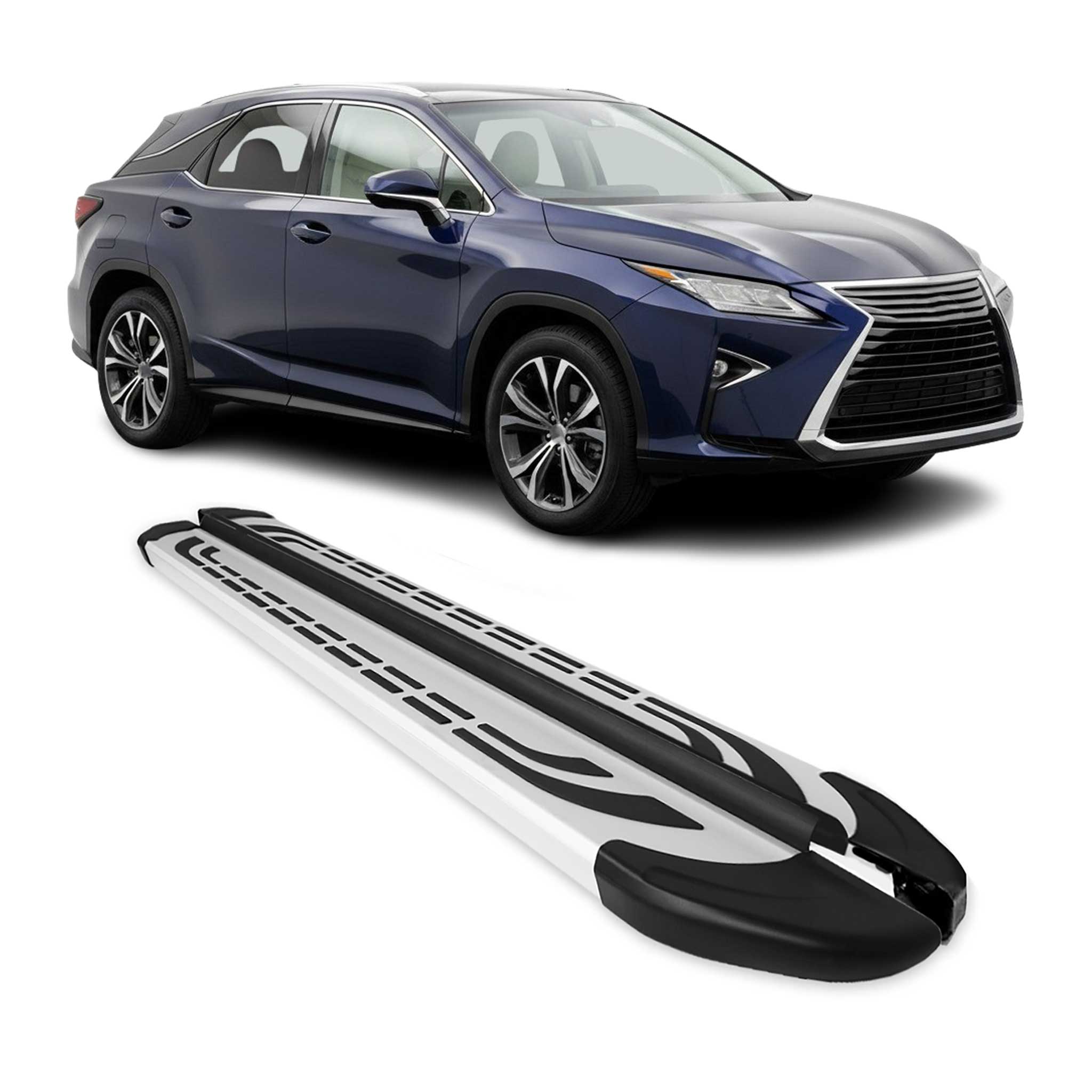 2016-2022 Lexus RX350 / RX450h Nerf Bar Side Step Running Boards Alu 2x