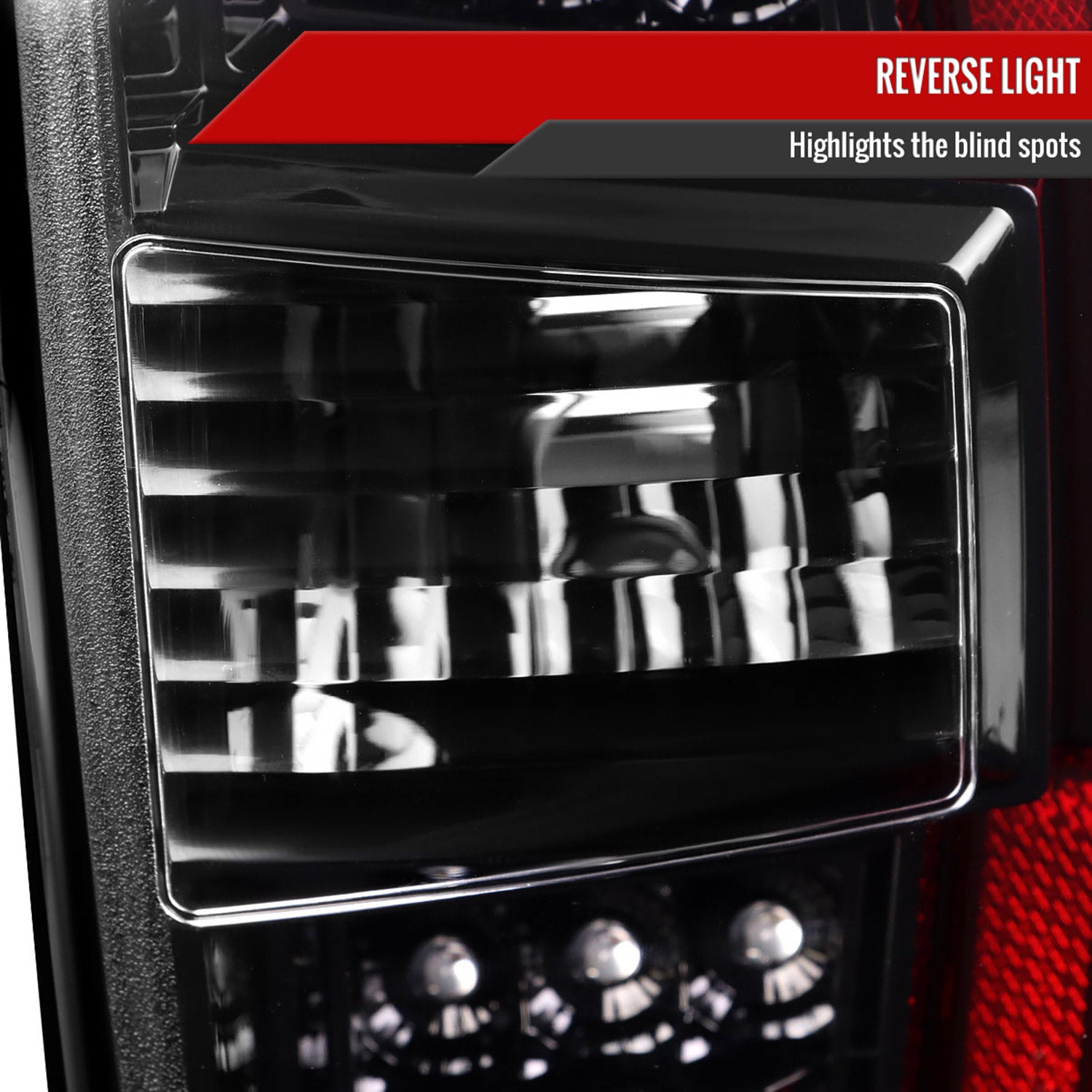 2016-2022 Toyota Tacoma LED Bar Tail Lights Jet Black Housing/Clear Lens