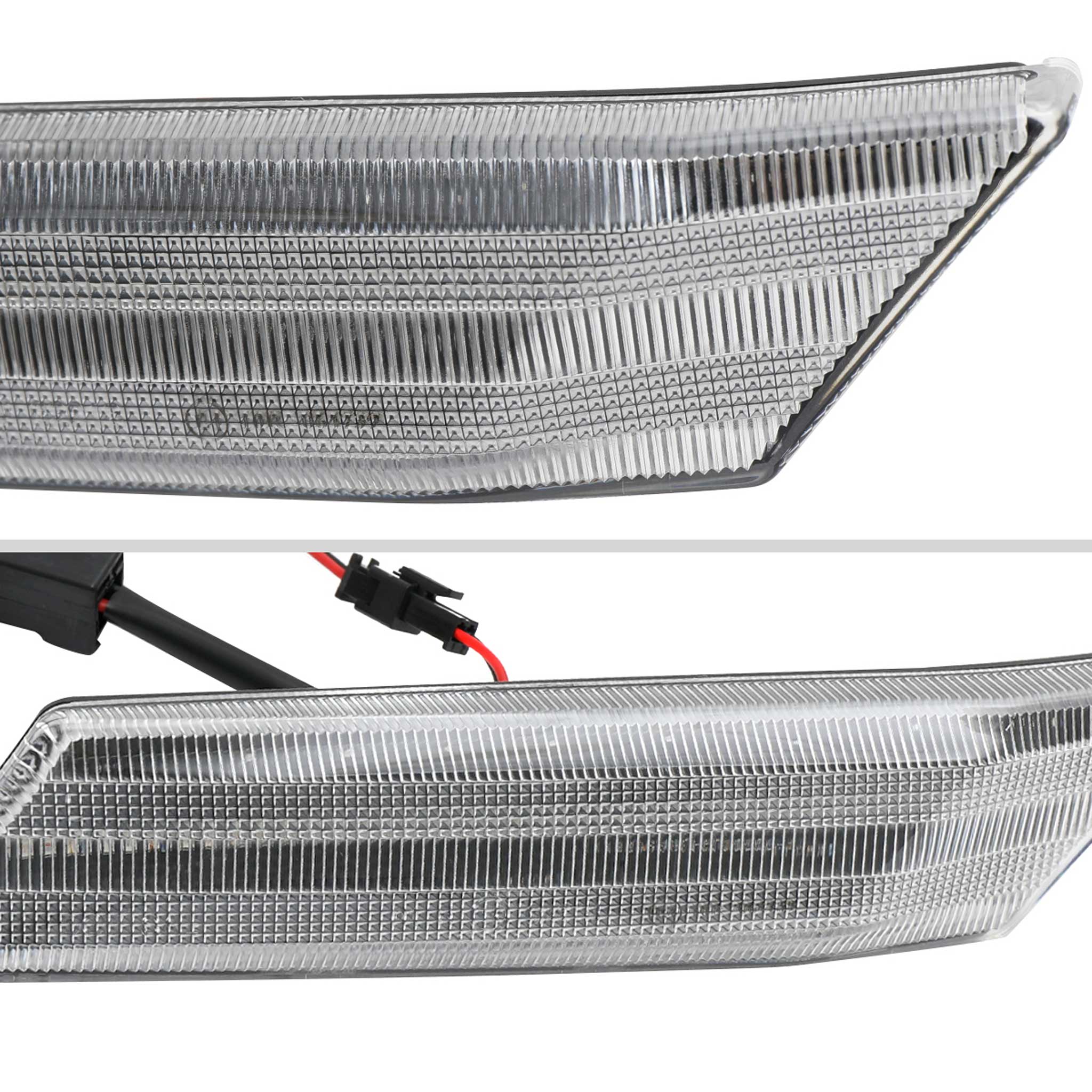 For Porsche 911 997/ 987 987C 2006-2011 LED Turn Signal Clear With Seqential