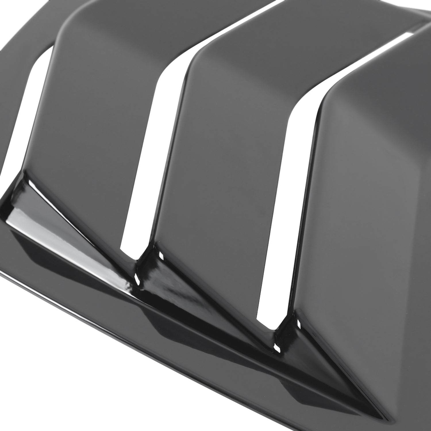 2011-2021 Dodge Charger Glossy Black Side Window Louvers Vent
