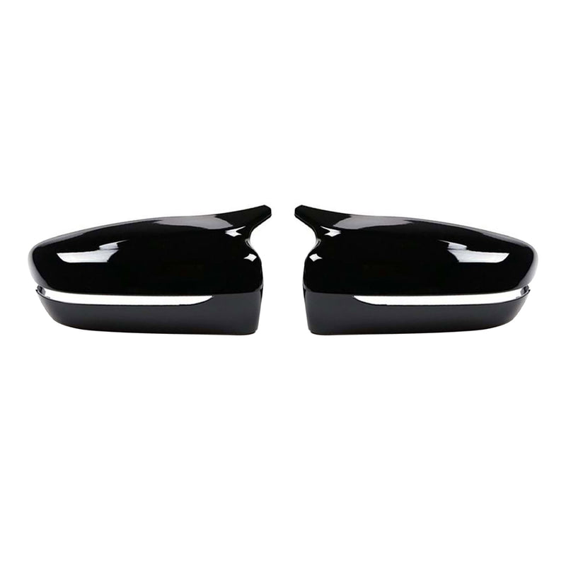 2019-2024 BMW 3 G20 4 G22 5 G30 Side Mirror cover caps Gloss Black