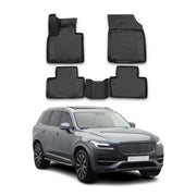 2016-2026 Volvo XC90 Floor Mats Liners Full Set All Weather Black