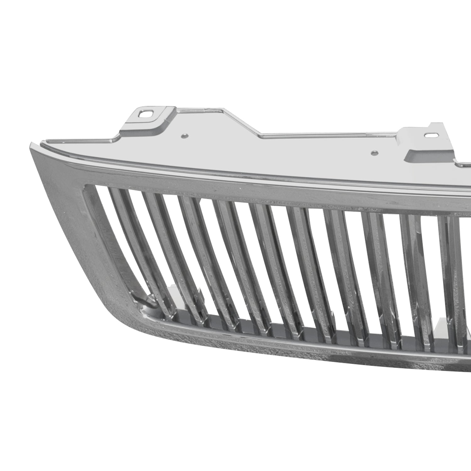 2007-2013 Chevrolet Silverado 1500 Chrome ABS Vertical Grille