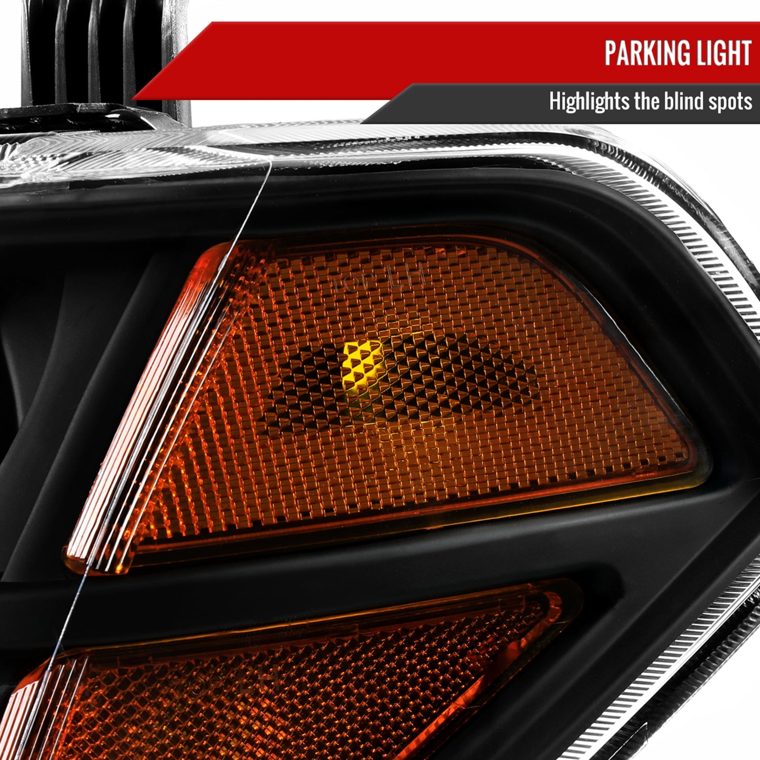 2005-2008 Nissan Frontier/2005-2006 Pathfinder Factory Headlights Matt Black