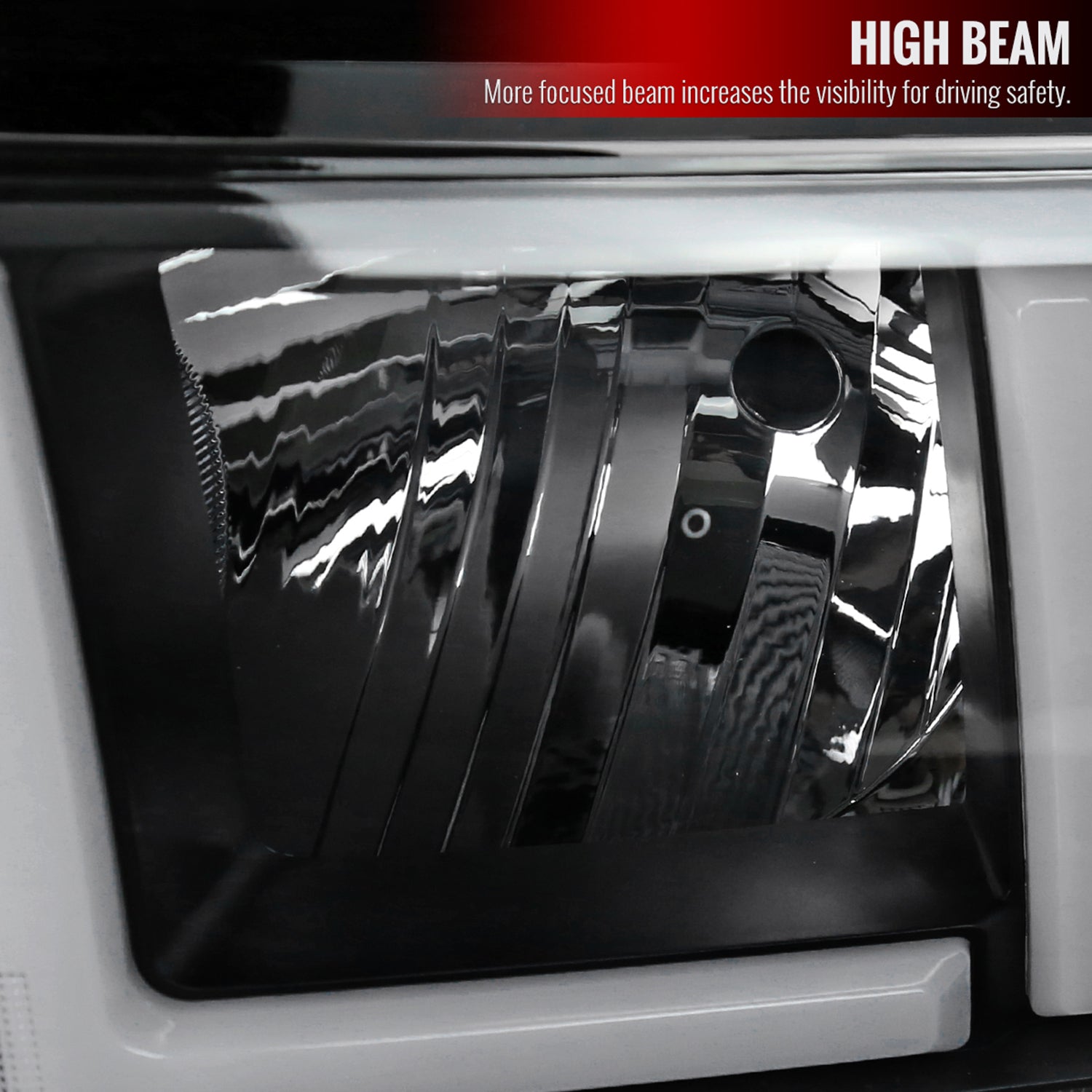 2019-2024 Dodge RAM 2500/3500/4500/5500 LED Bar Factory Headlights Matt Black