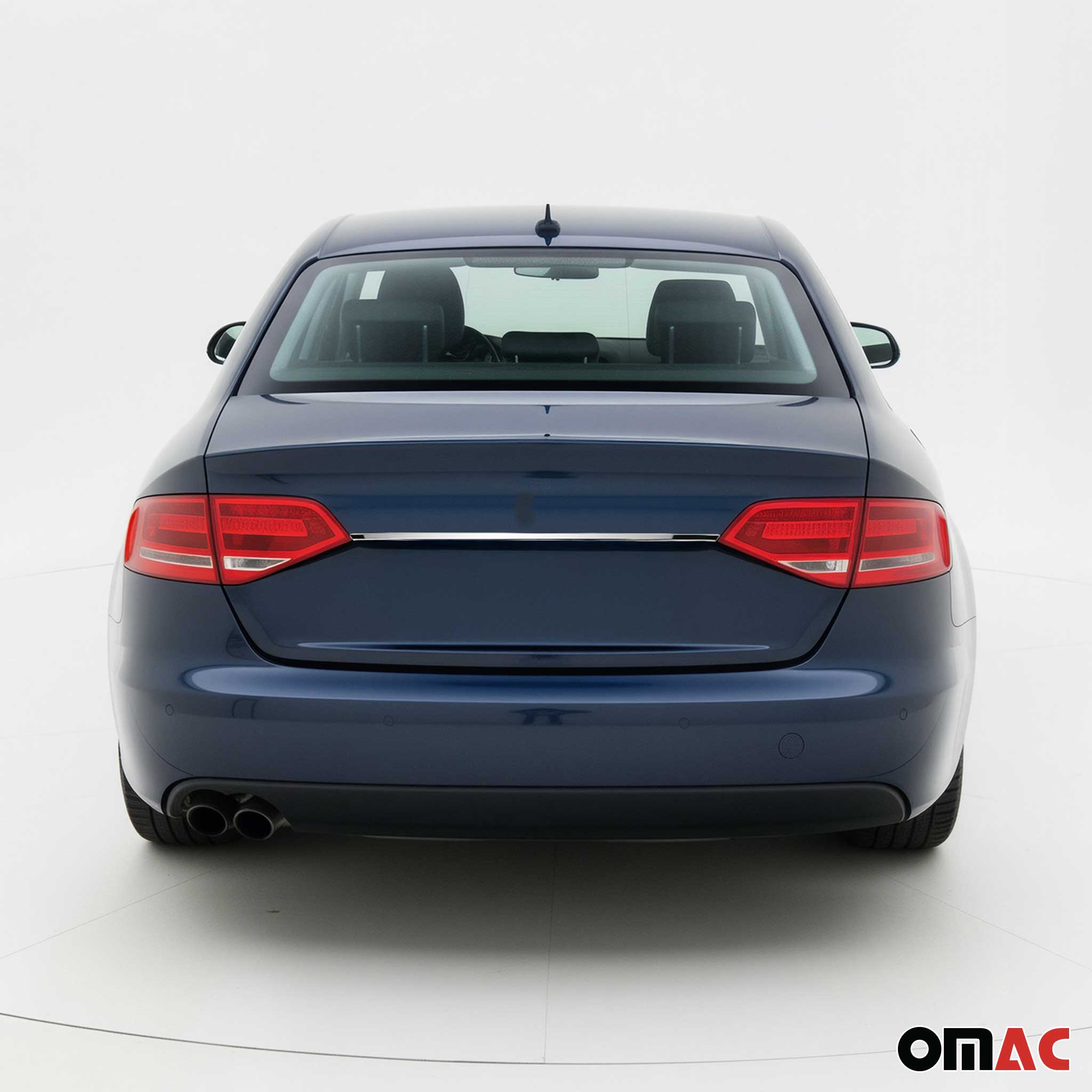 2009-2016 Audi A4 S4 Sedan Trunk Tailgate Door Handle Cover Stainless Steel Silver