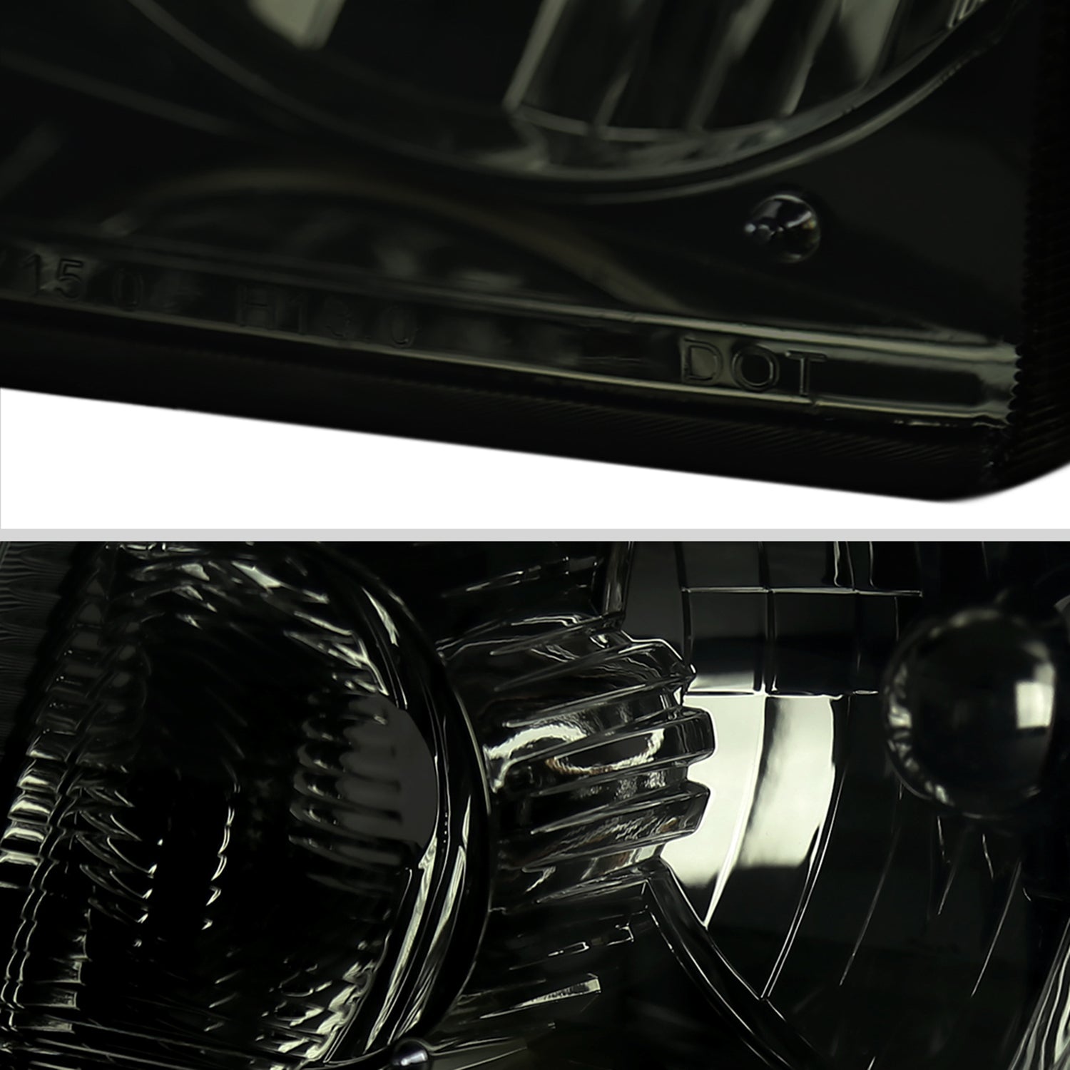 2001-2011 Ford Ranger Factory Headlights Amber Corner Signal Lights Chrome