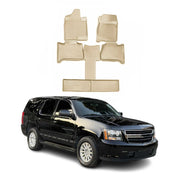 2006-2014 GMC Yukon Floor Mats Liners Full Set All Weather Beige