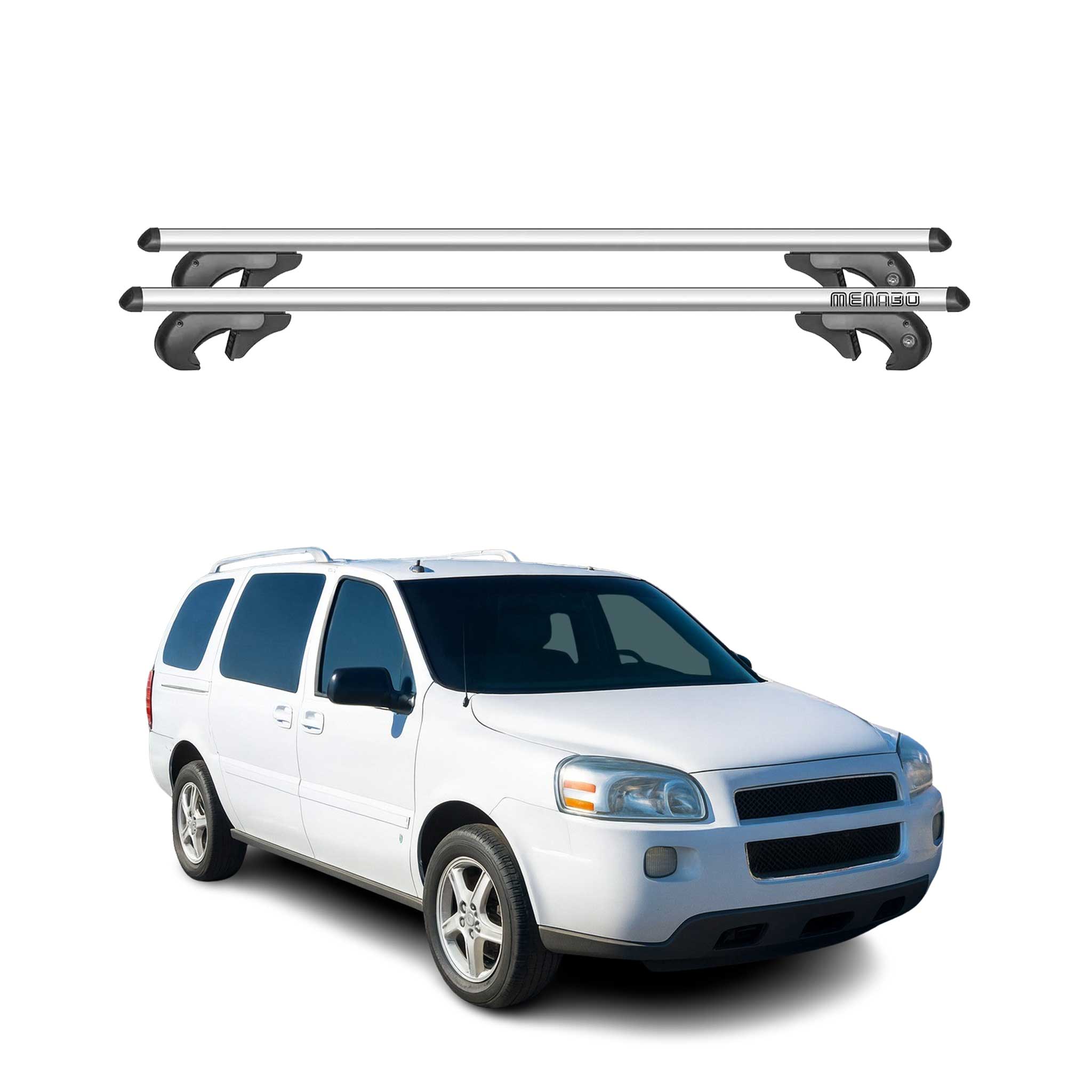 2005-2009 Chevrolet Uplander Roof Rack Cross Bars Luggage Carrier 2 Pcs