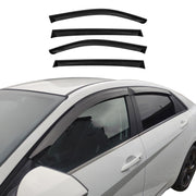 2006-2011 Honda Civic Sedan Window Visor Vent Rain Deflector 4Pcs Smoke