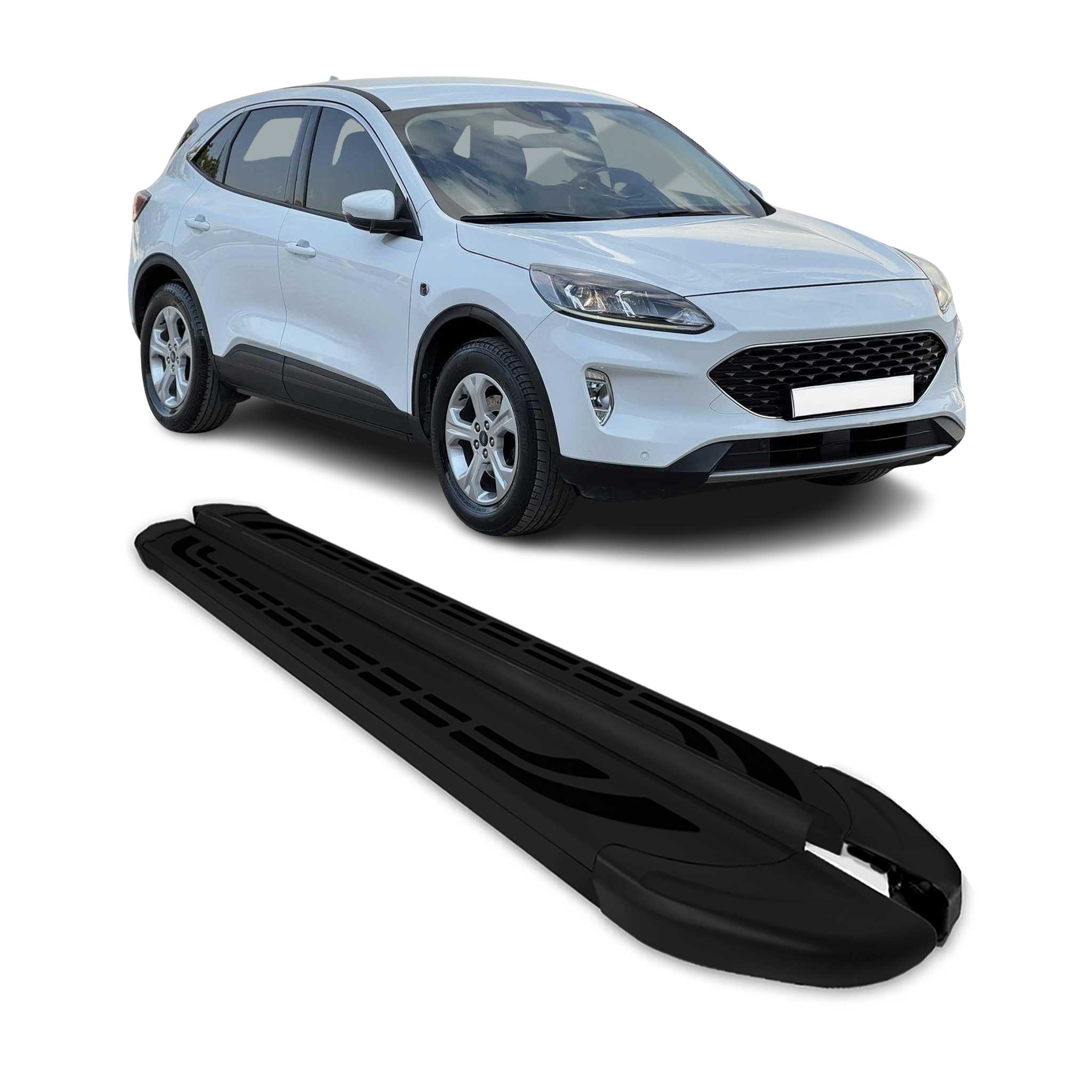 2020-2025 Ford Escape Running Boards Side Steps Black