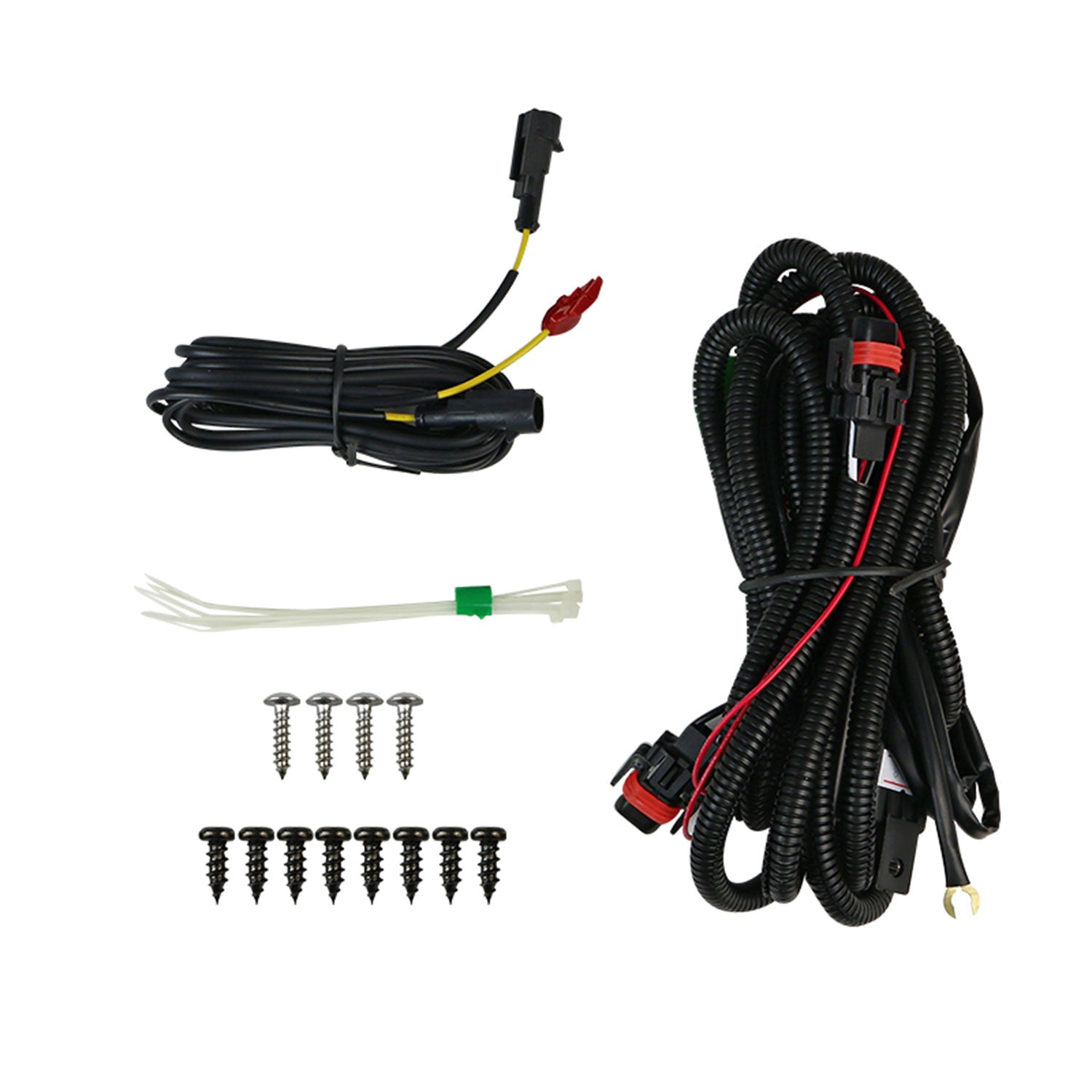 2012-2014 Toyota Camry SMD LED Fog Lights Switch & Chrome Bezels