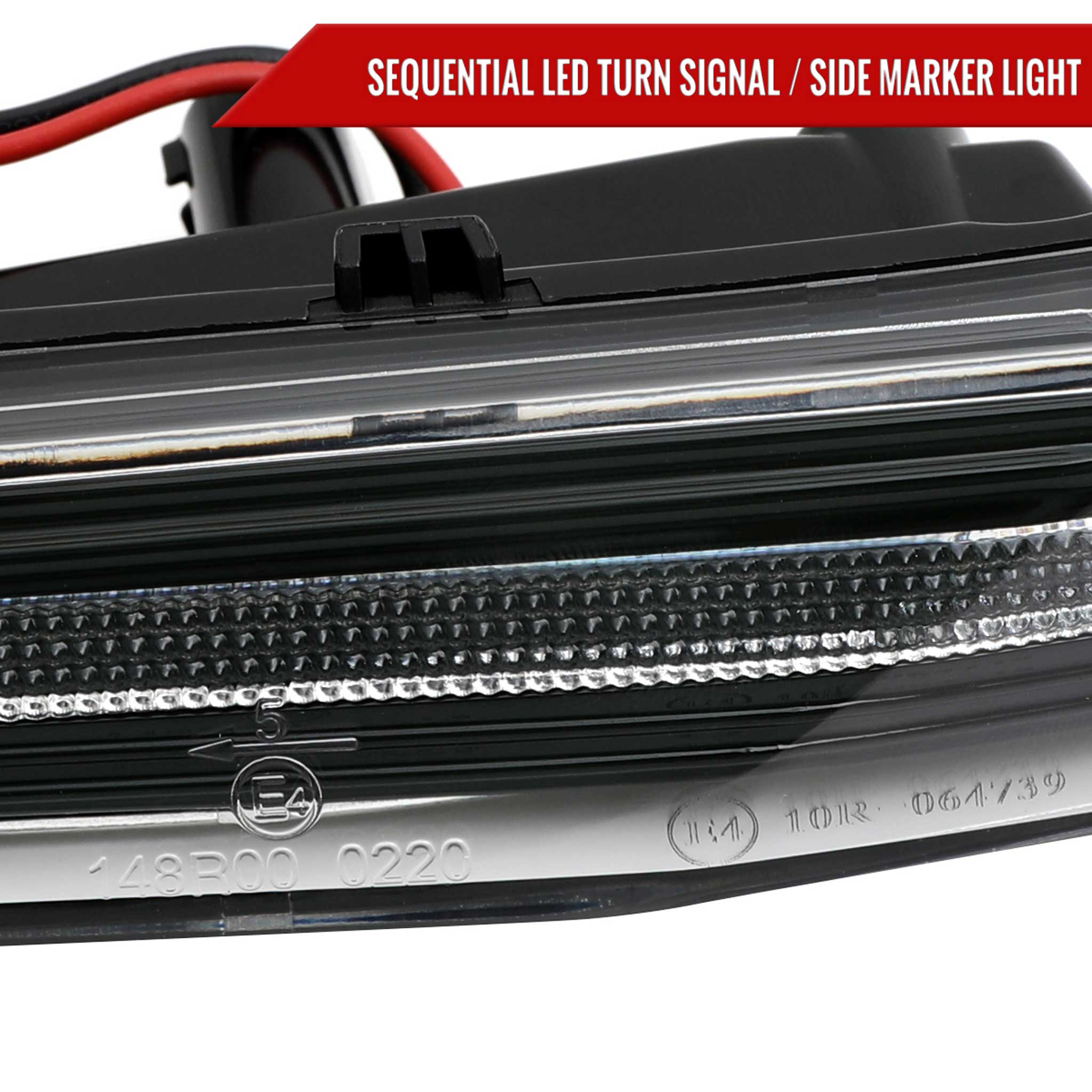 For Porsche Taycan 4S 2019-2025 LED Turn Signal Light With Seqeuntial