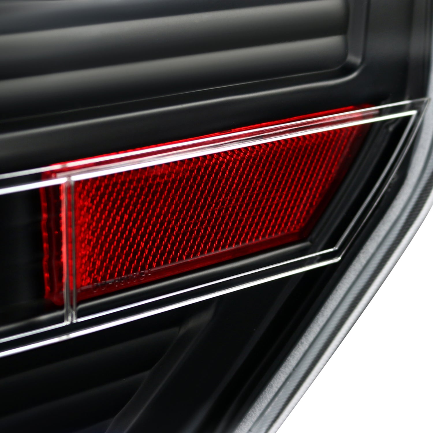 2009-2014 Ford F-150 LED Tail Lights - OZ Matte Black Housing/Clear Lens