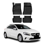 2013-2018 Mercedes A Class W176 A45 A45 A180 Premium Floor Mats Liners Full Set All Weather Heavy Duty