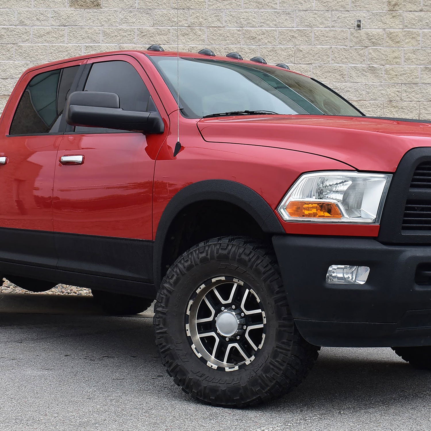 2009-2012 Dodge RAM 1500 Adjustable Heated & Manual Extendable Towing Mirrors