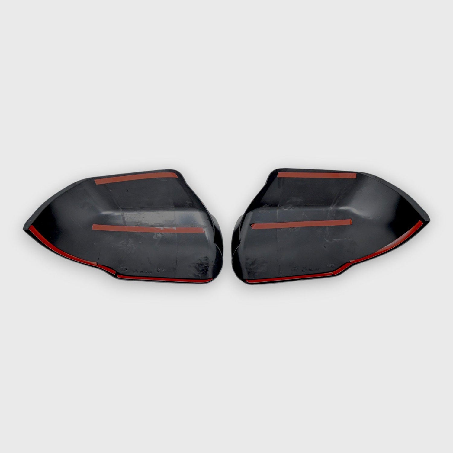 2022-2025 Toyota Tundra Mirror Cover Caps Gloss Black 2Pcs ABS Plastic