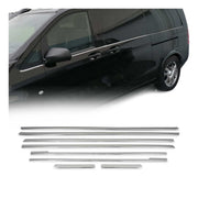 2016-2024 Mercedes Metris L3 Long Window Molding Trim Streamer Stainless Steel 8x