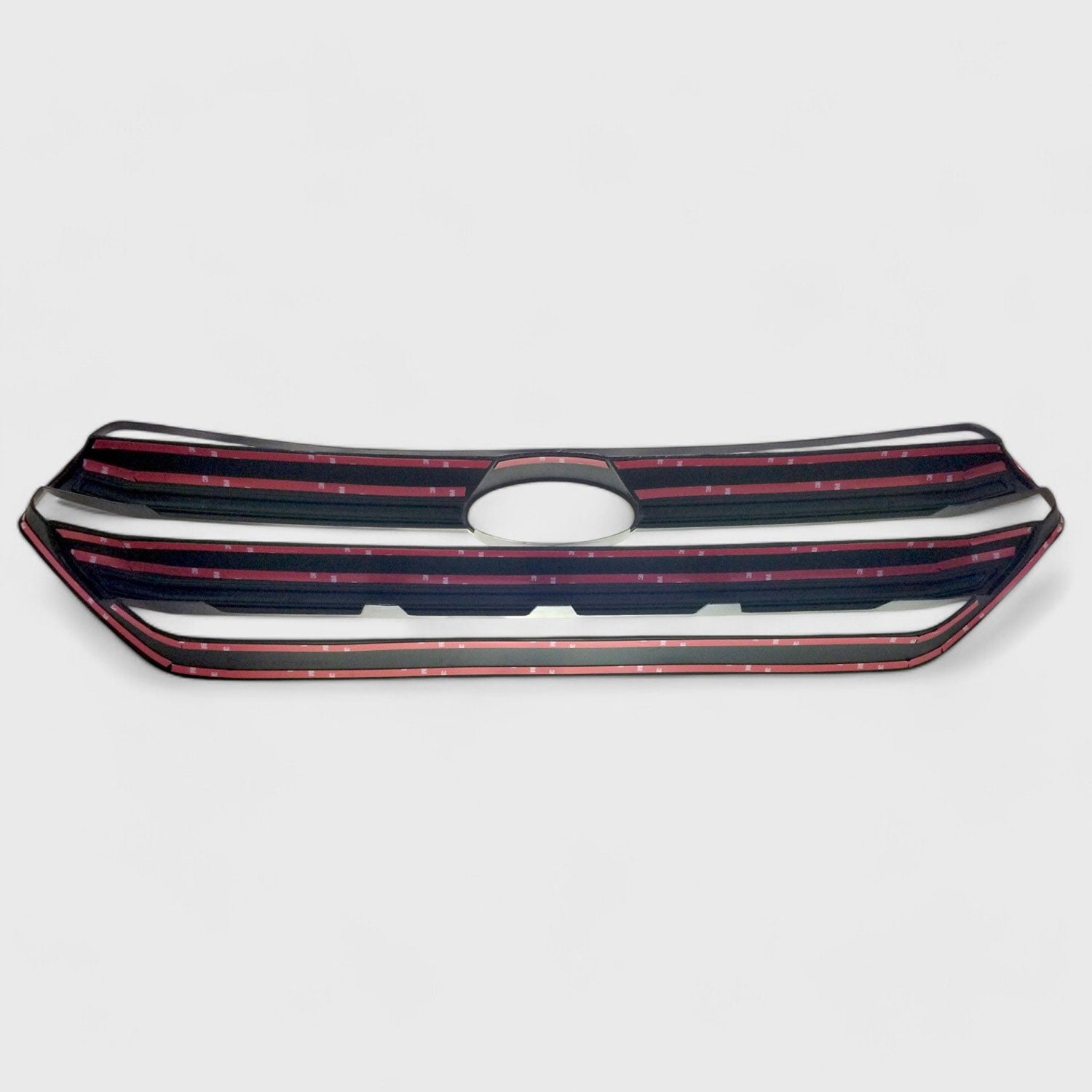 2017-2019 Ford Escape Grille Overlay Gloss Black 1Pcs ABS Plastic